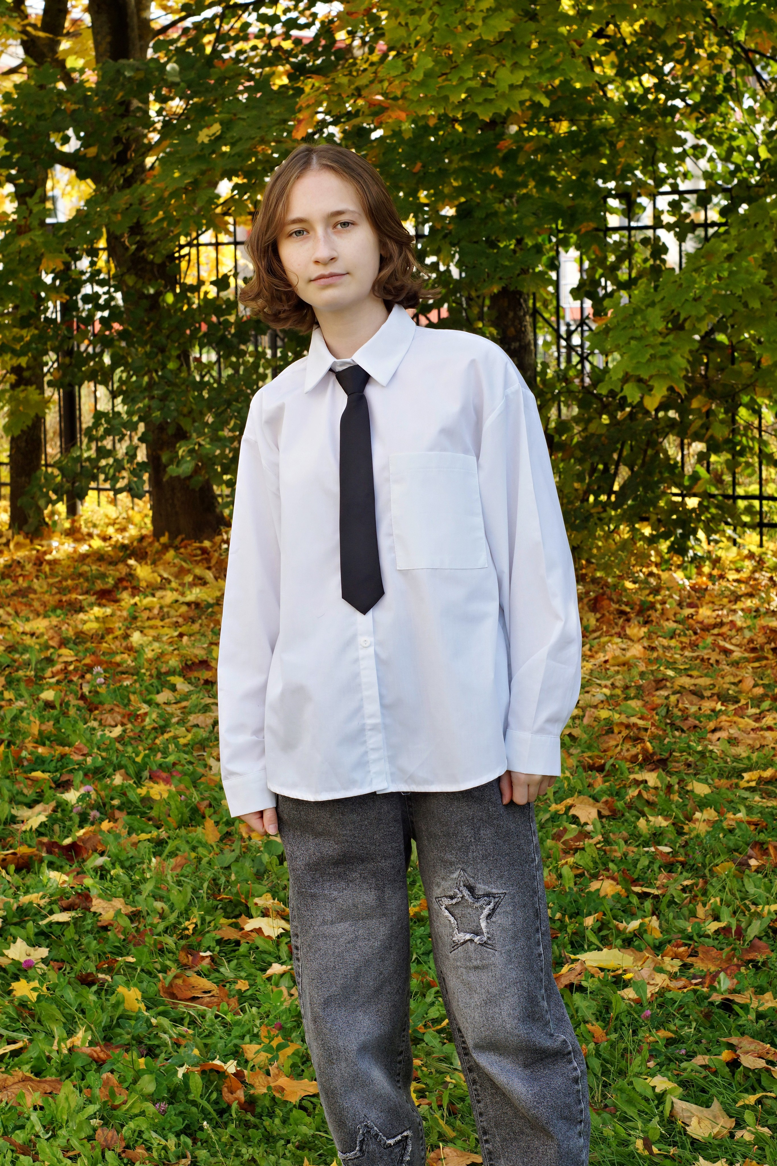 Осенняя фотосессия в школе г. Йошкар-Ола