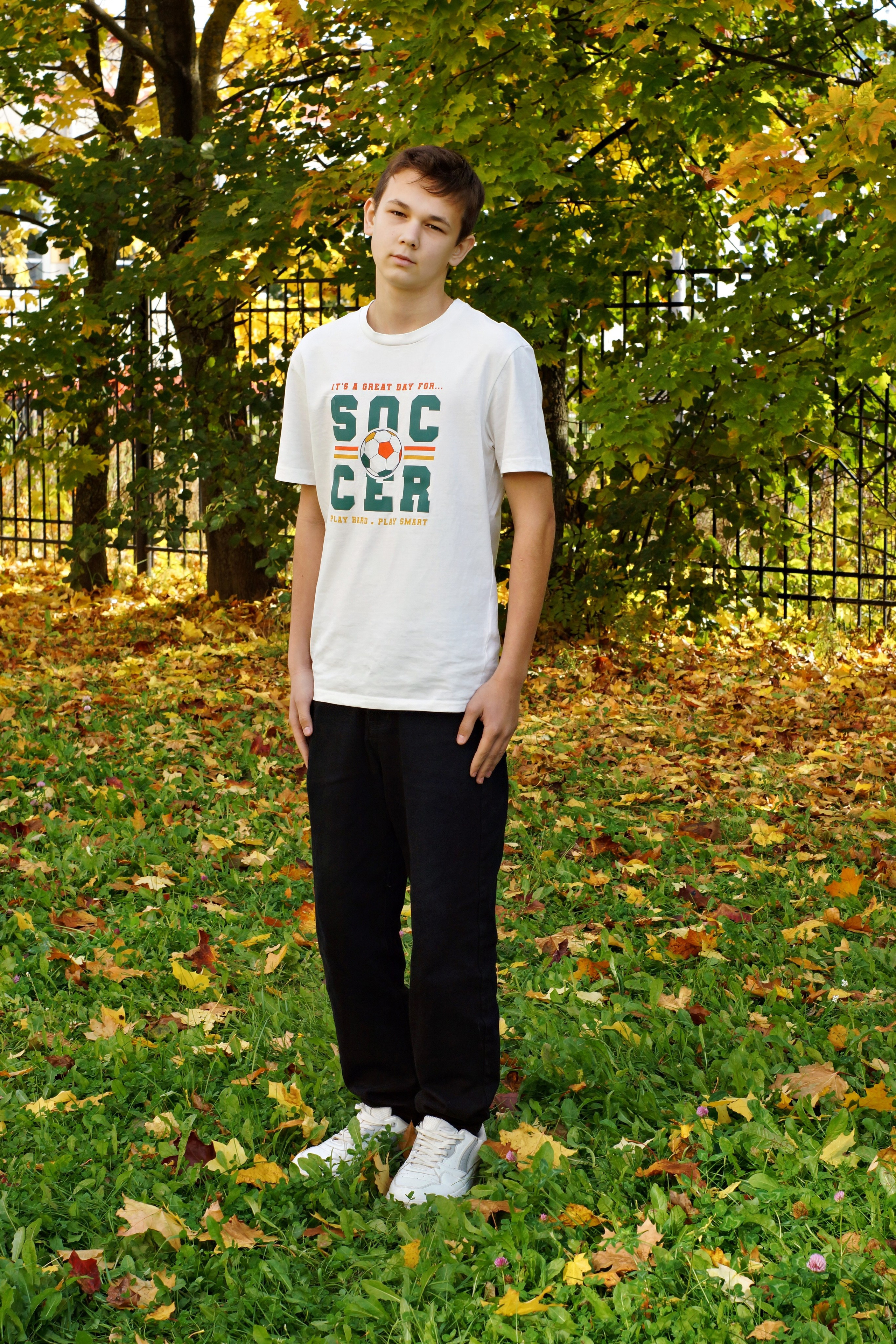 Осенняя фотосессия в школе г. Йошкар-Ола