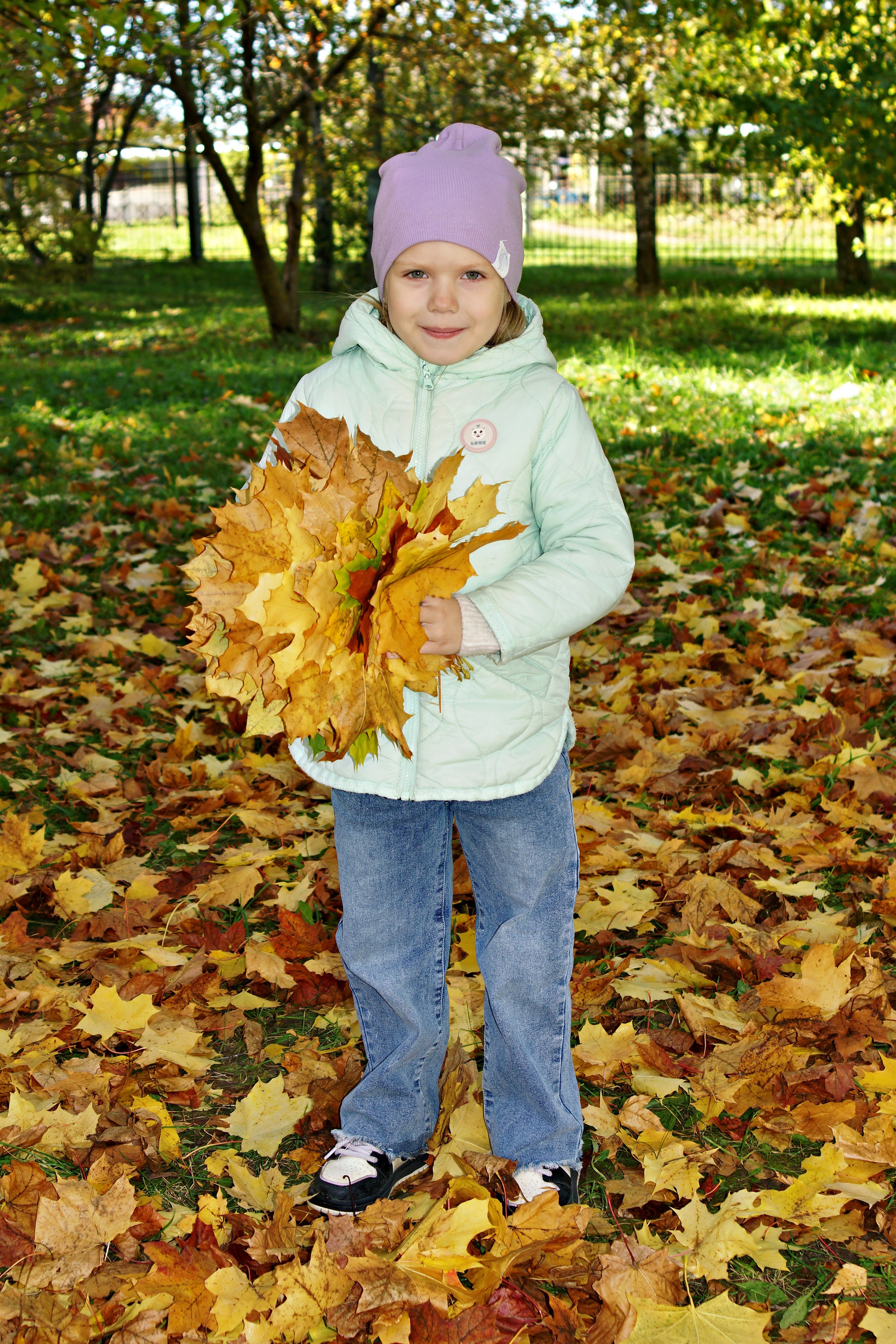 Осенняя фотосессия в детском саду г. Йошкар-Ола