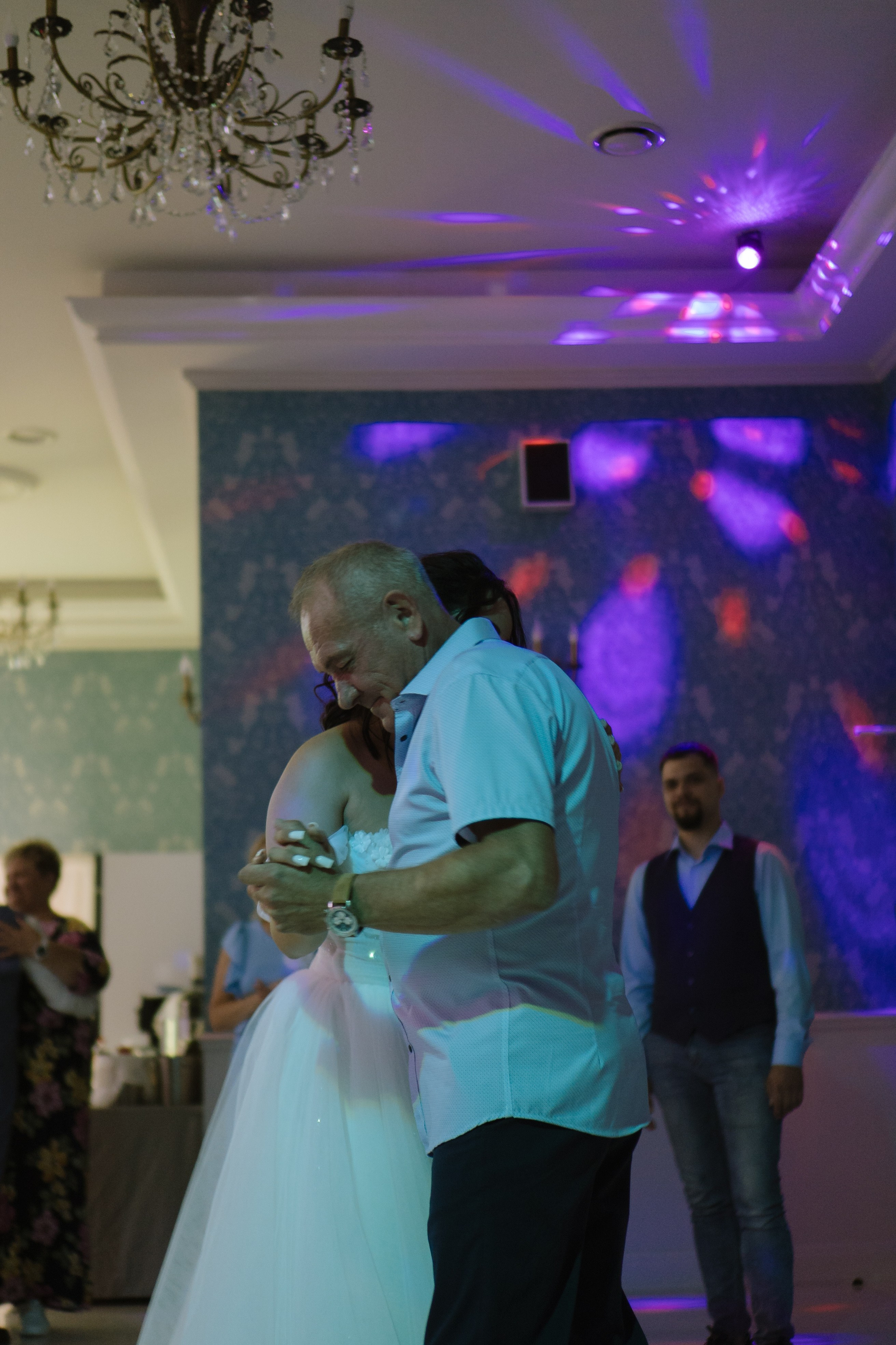 ТАНЕЦ ОТЦА И ДОЧЕРИ НА БАНКЕТЕ (СВАДЕБНАЯ ФОТОСЕСИИЯ БАНКЕТА). Профессиональный фотограф, Санкт-Петербург — Виктория Богомолова