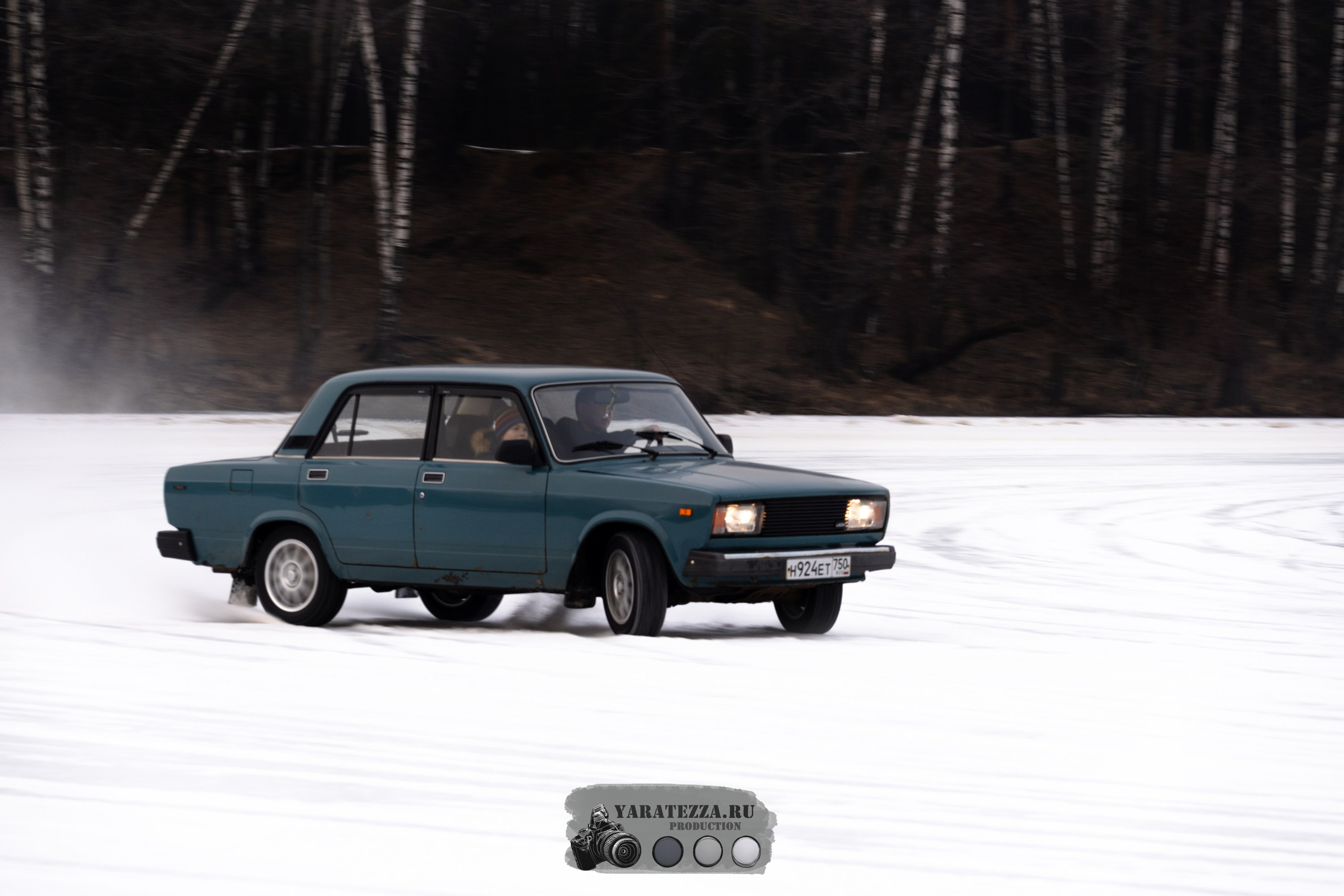 Тренировочный день на ледовой трассе. Yaratezza production