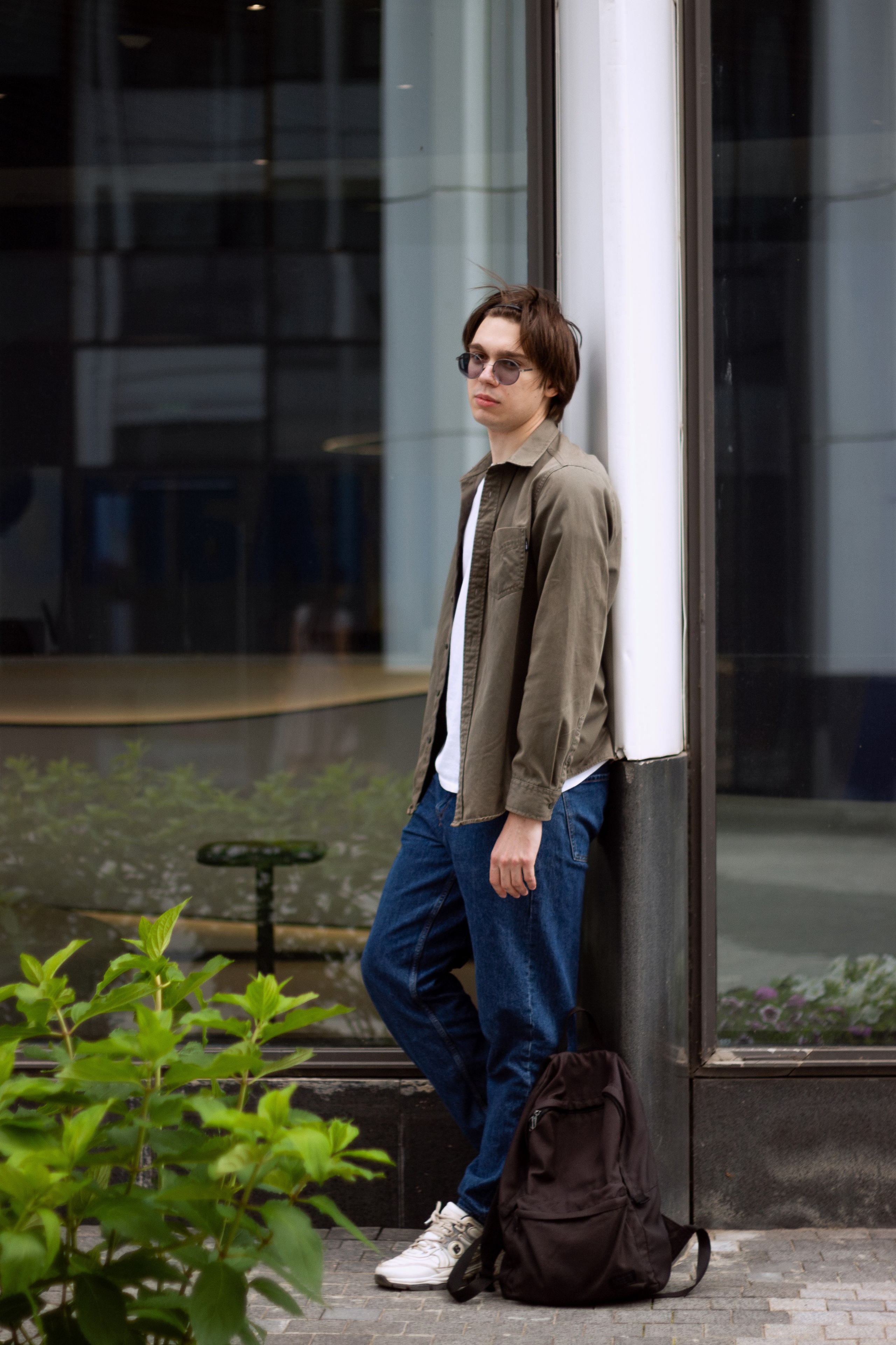 Коля в бизнес-центра Аквамарин. Портретный фотограф Москва Юлия Трякина