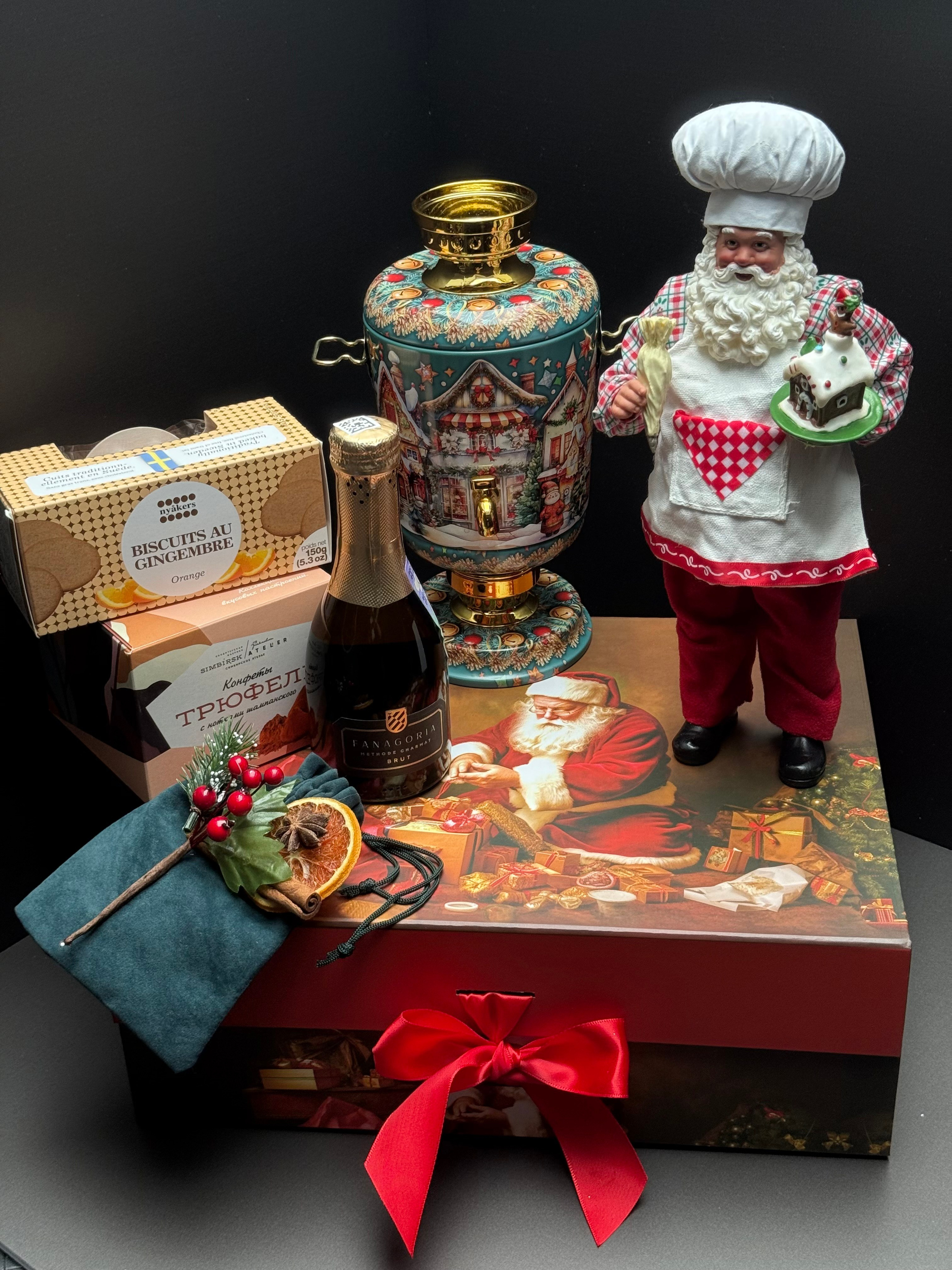 «Санта — пекарь». Студия подарочных наборов «Владия»