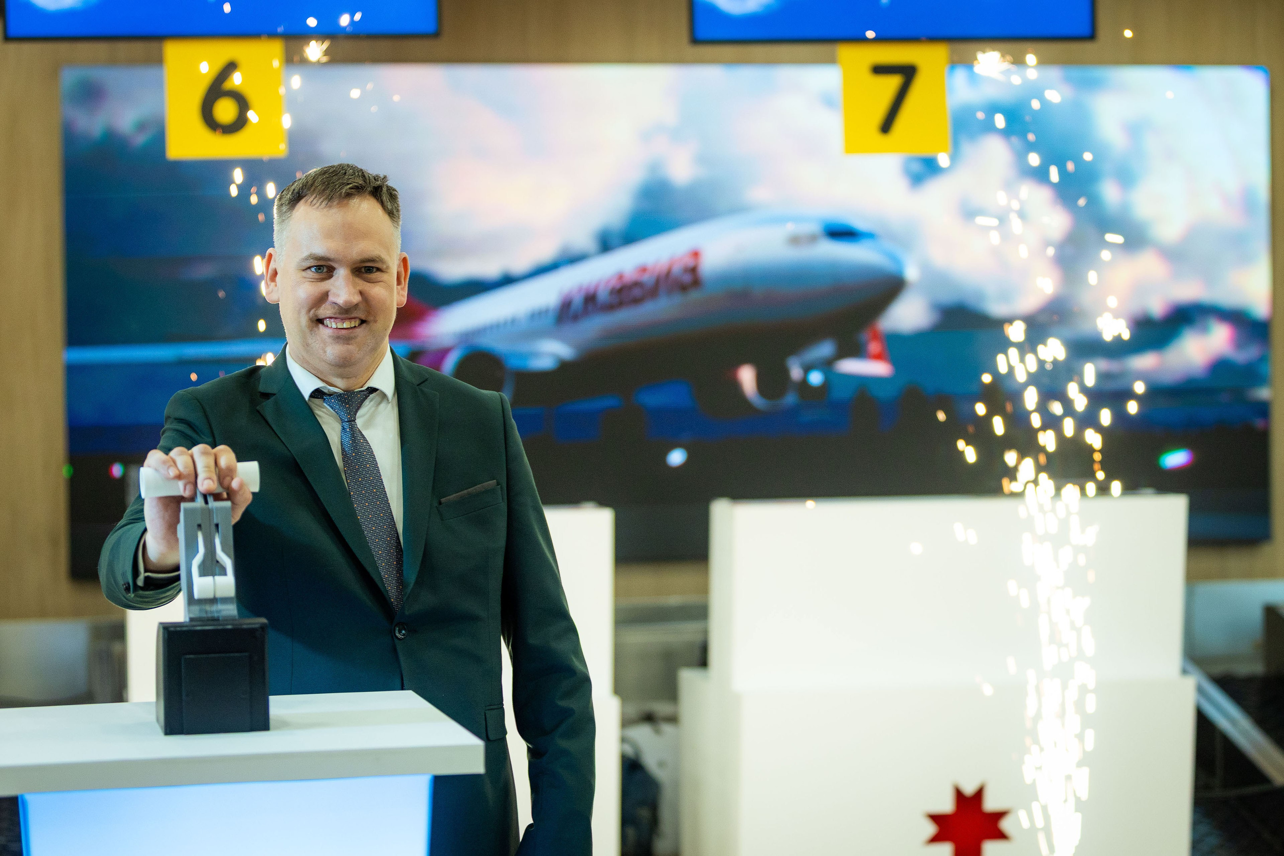 Открытие нового терминала аэропорта в Ижевске [20/11/25]. Фотограф Виноградов Константин