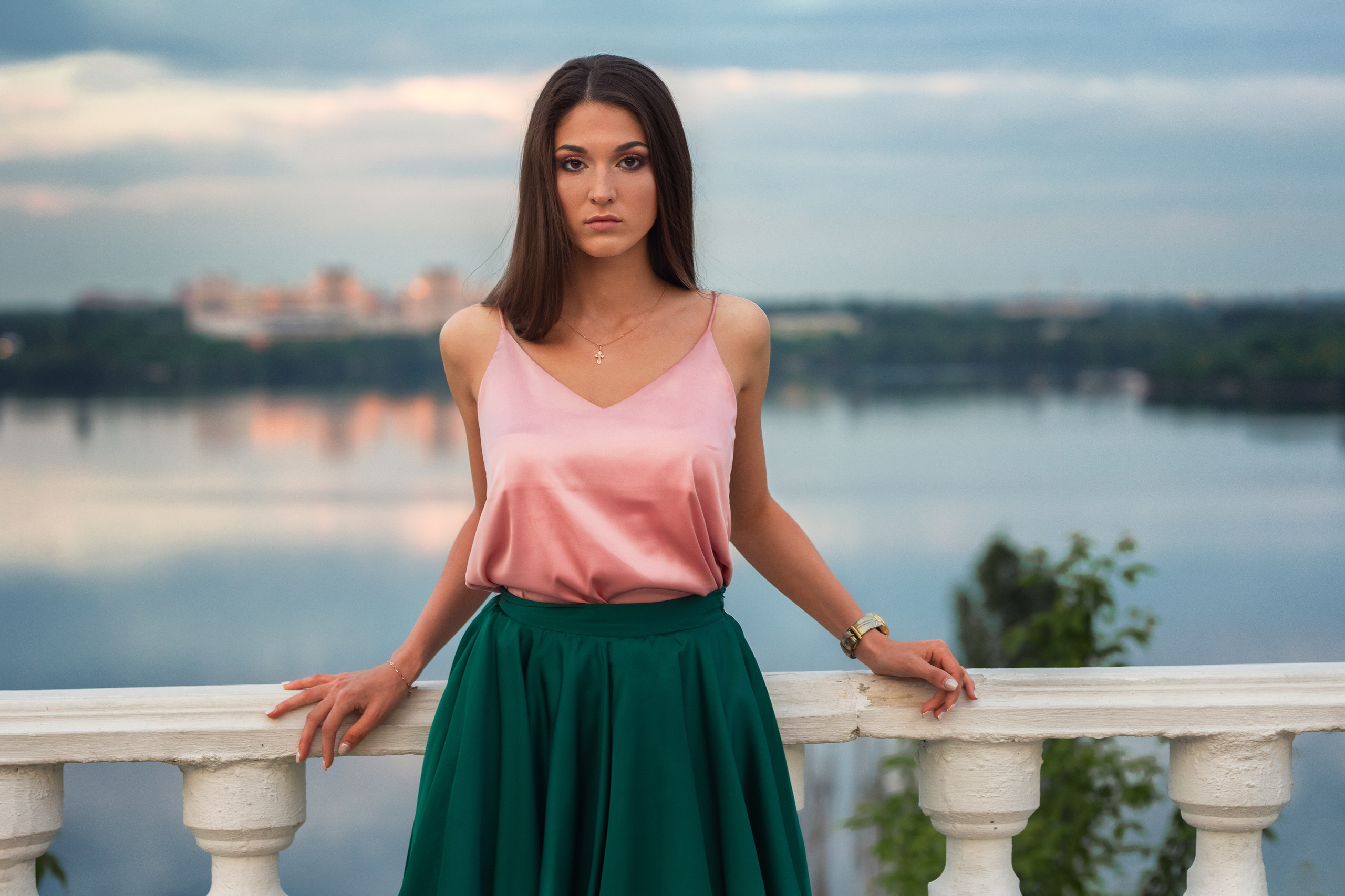 Фотосъемка в саду и на набережной с Валерией