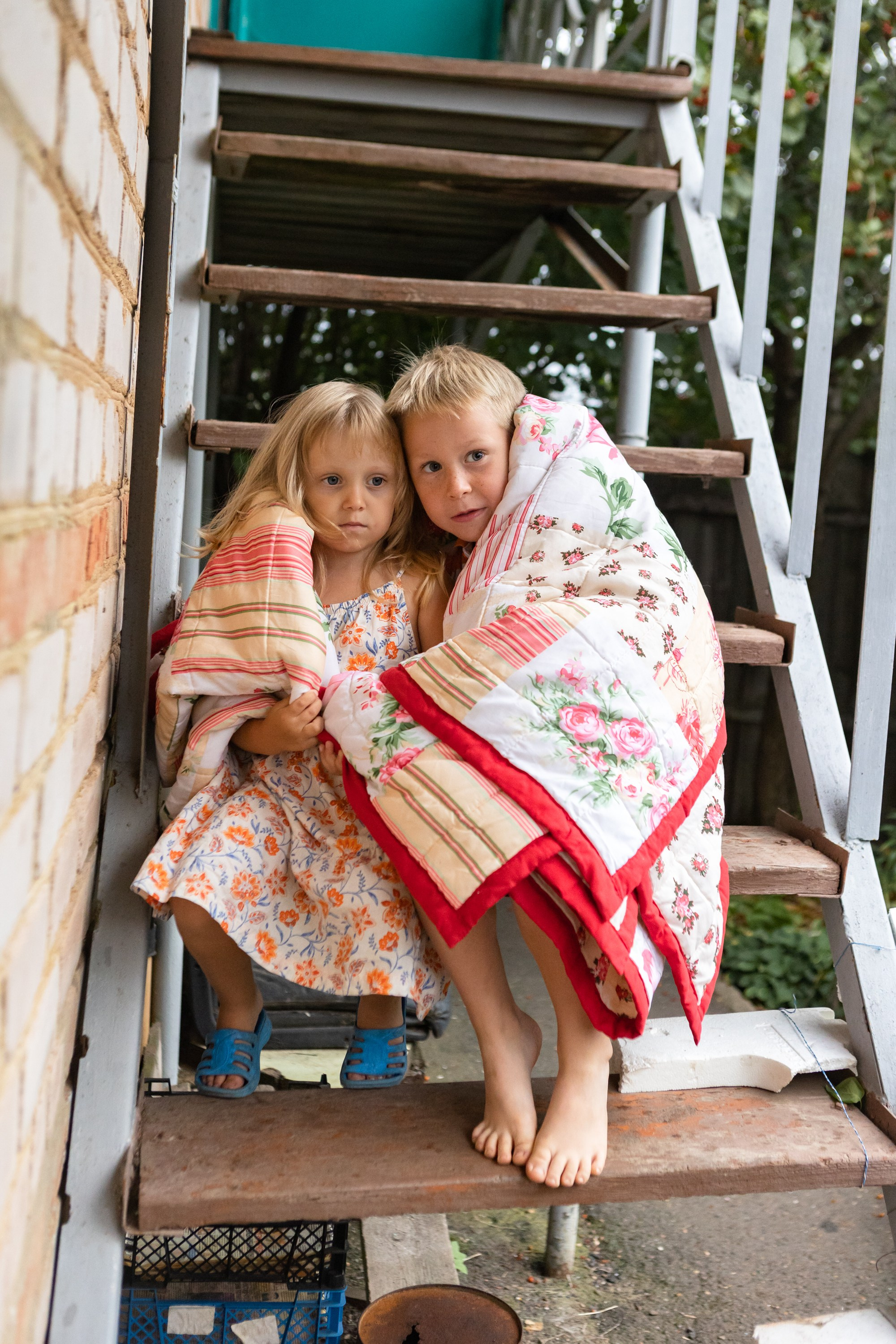 Семейная фотосессия на даче. Фотограф в Оренбурге. Профессиональный фотограф