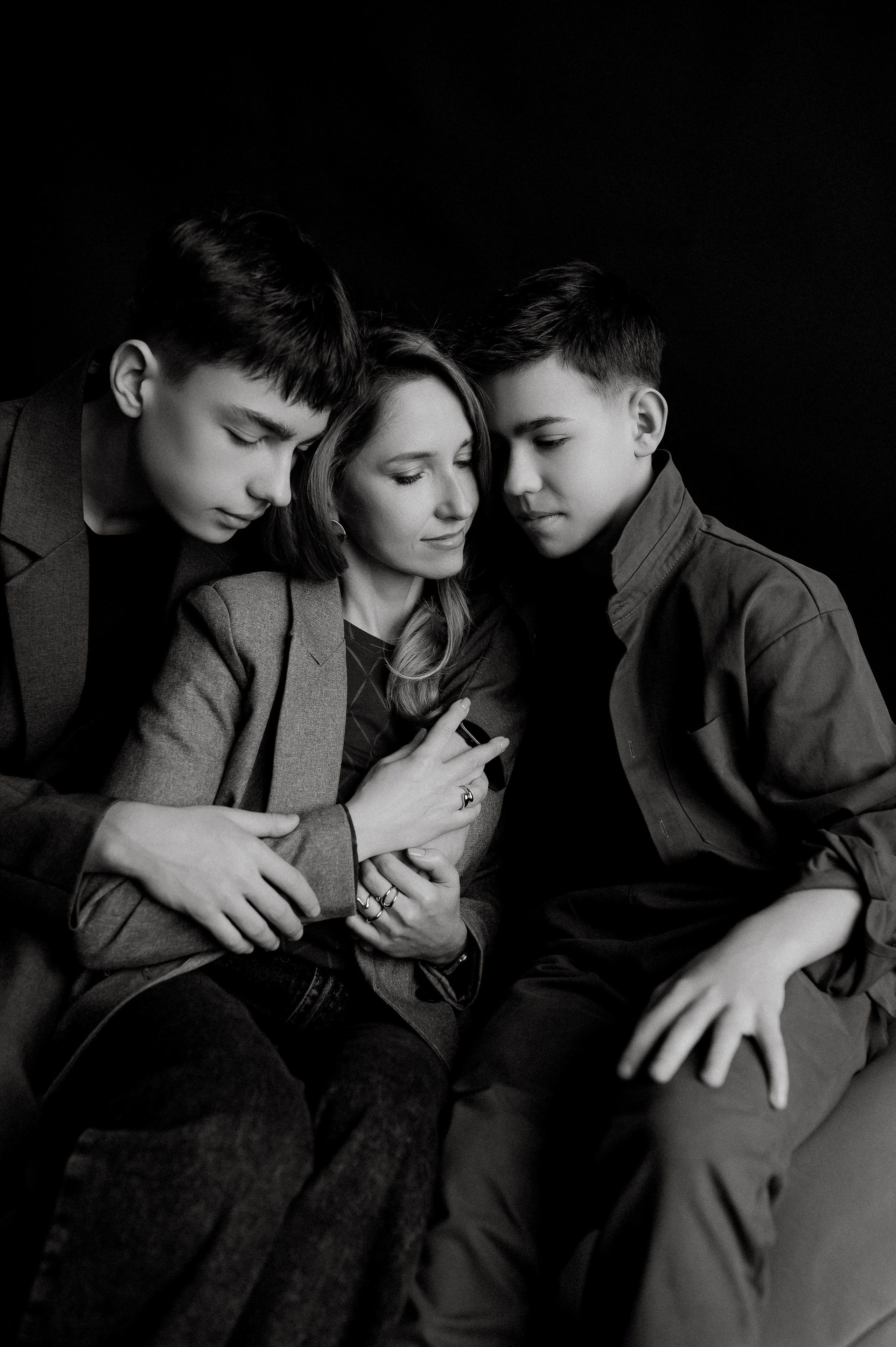 Семейная в студии. Фотограф Алексин, Тула