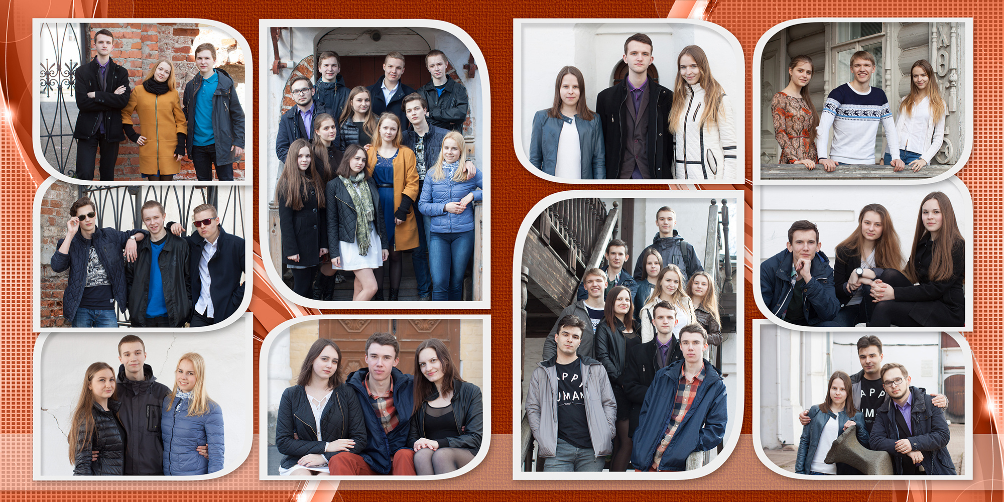 Традиционные выпускные альбомы для 9 и 11 классов в Вологде