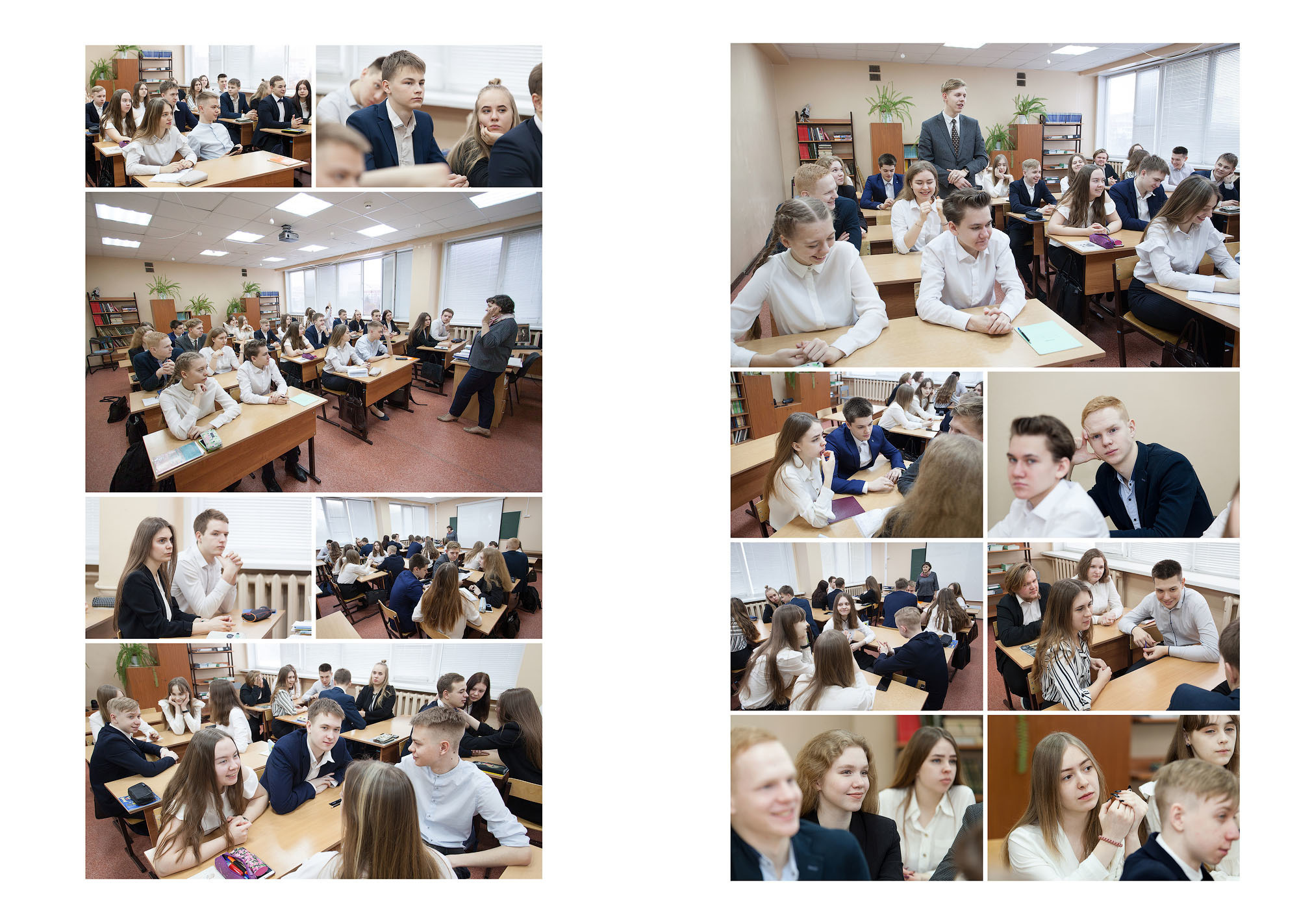 Выпускной альбом 11 а  кл. школа 41 Вологда 2020 архив