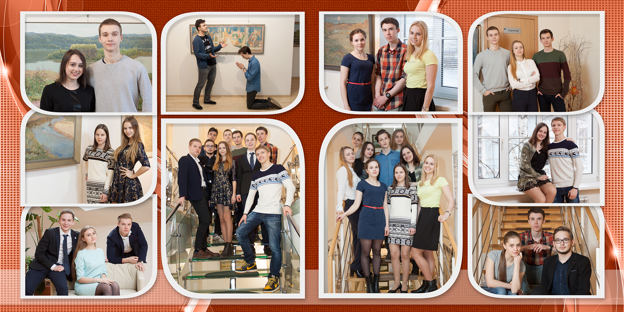 Традиционные выпускные альбомы для 9 и 11 классов в Вологде