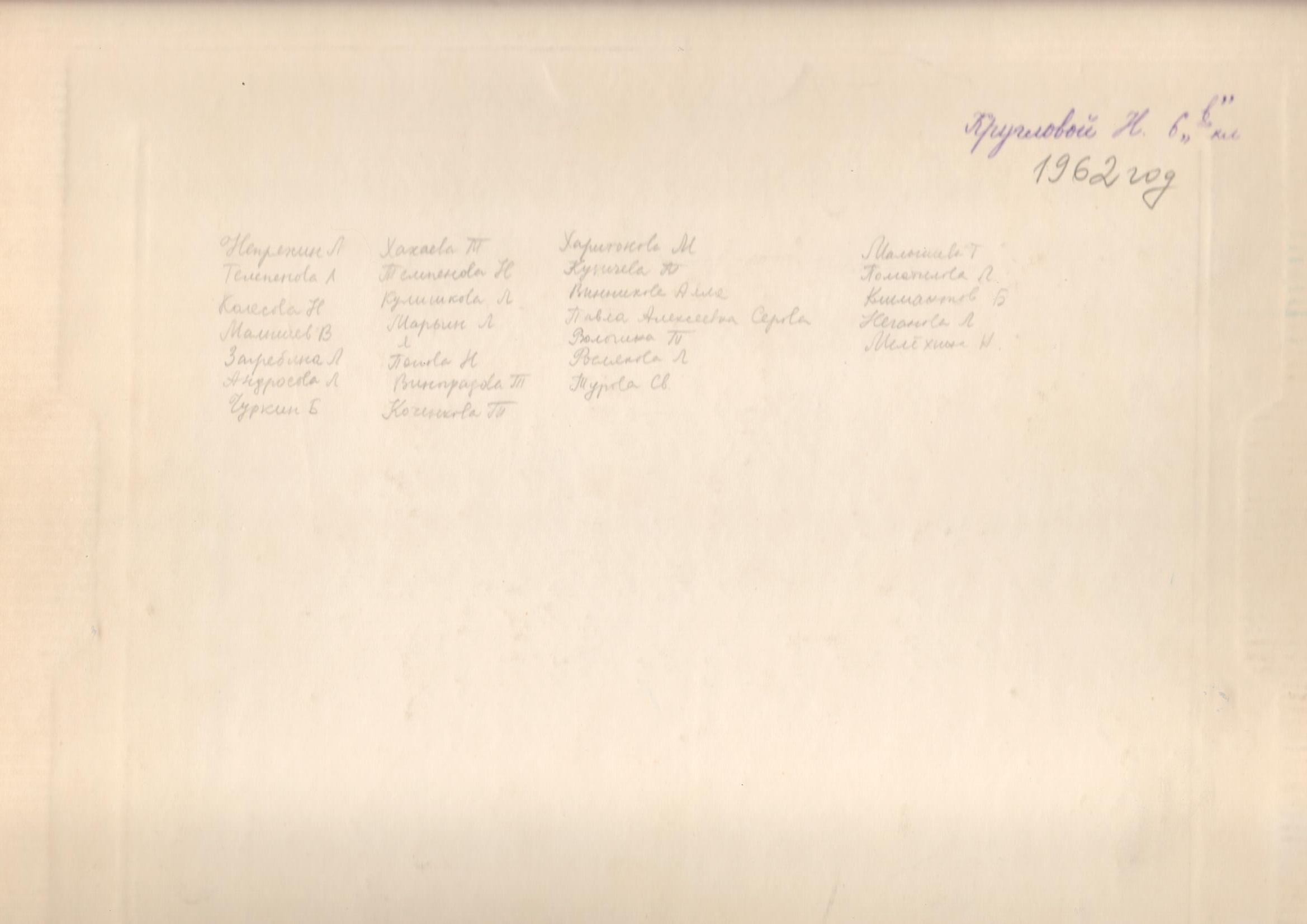 оборот 1966 г. 10 кл.