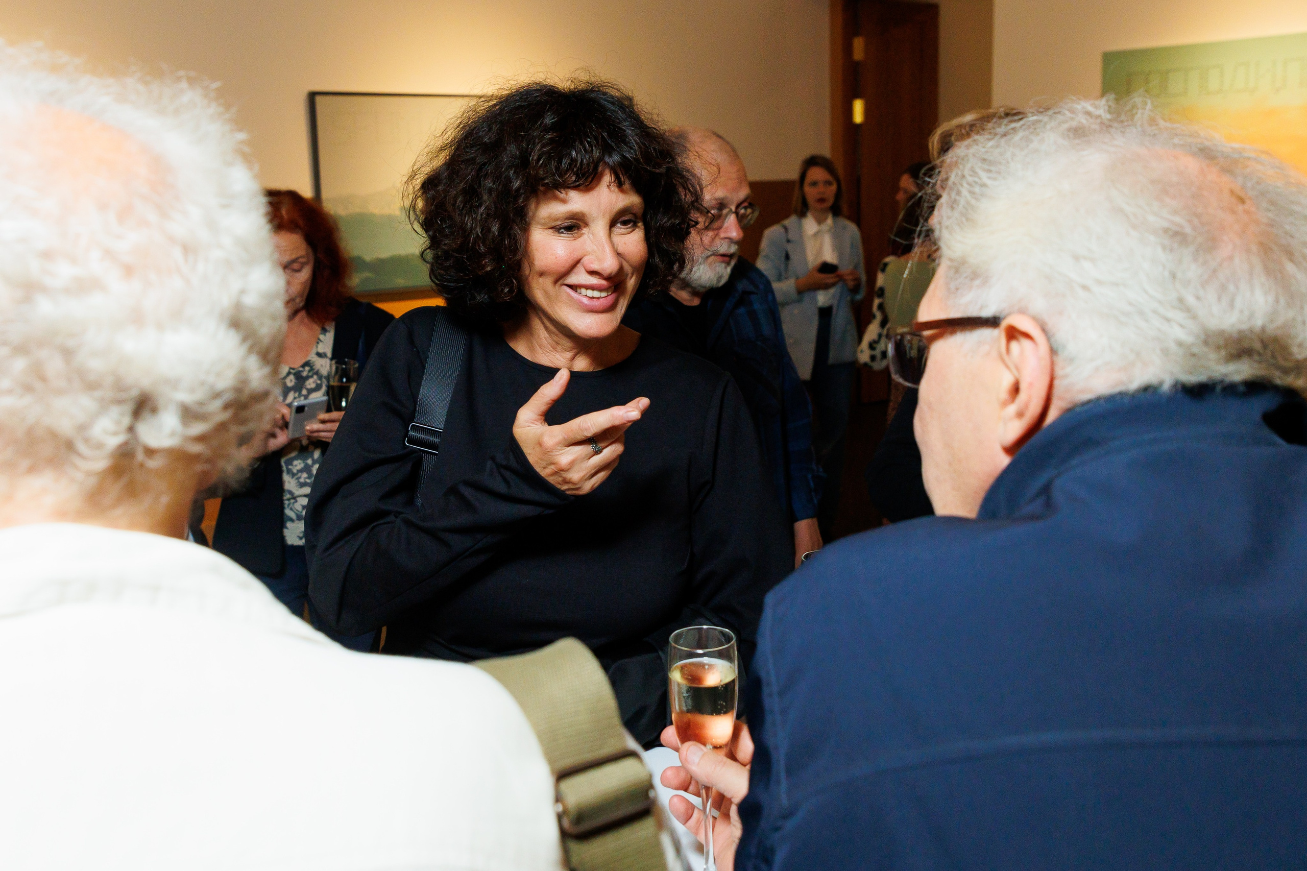 Открытите выставки Небесная География или разбор полетов Андрея Филиппова. Фотограф Иван Недорез