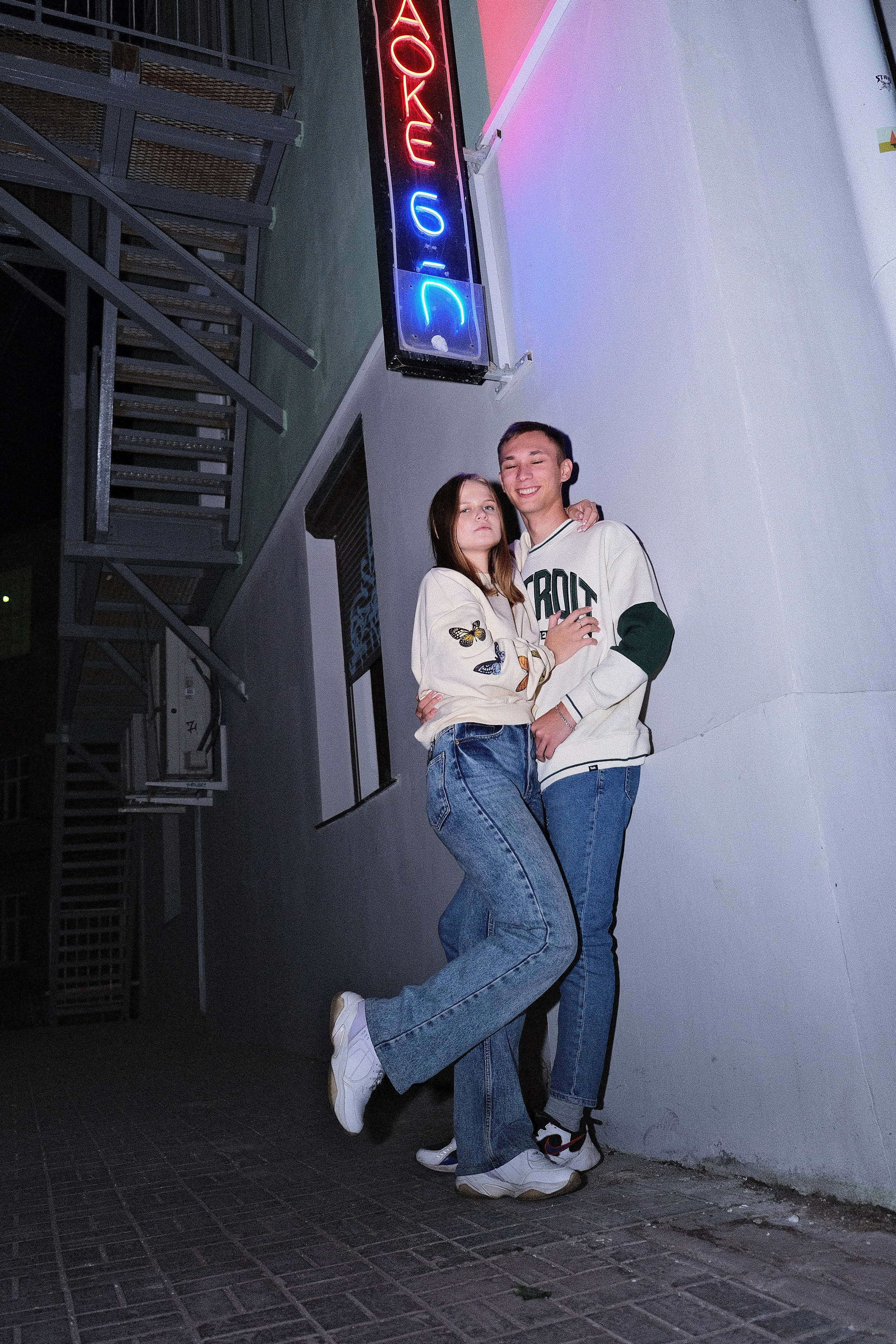 Прогулочная для Лизы и Славы. Фотограф и видеограф в Омск/Москва Сащенко Лера