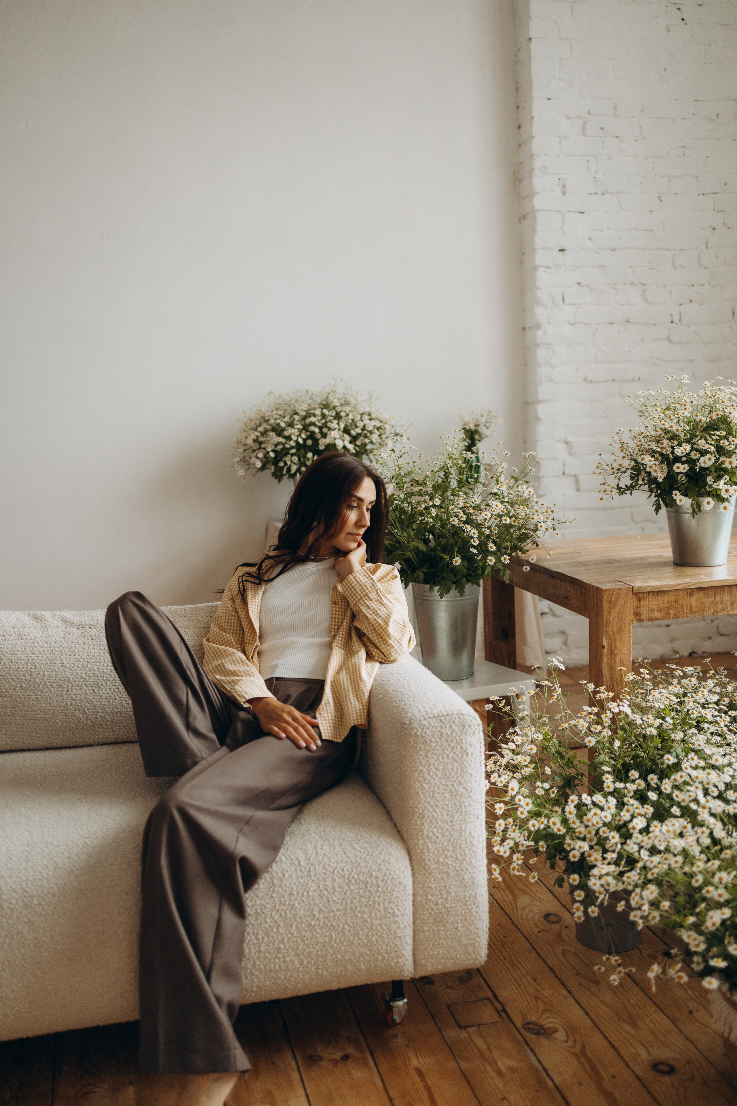 Вика ромашки. Самый теплый фотограф в Краснодаре Рябоконь Ксения