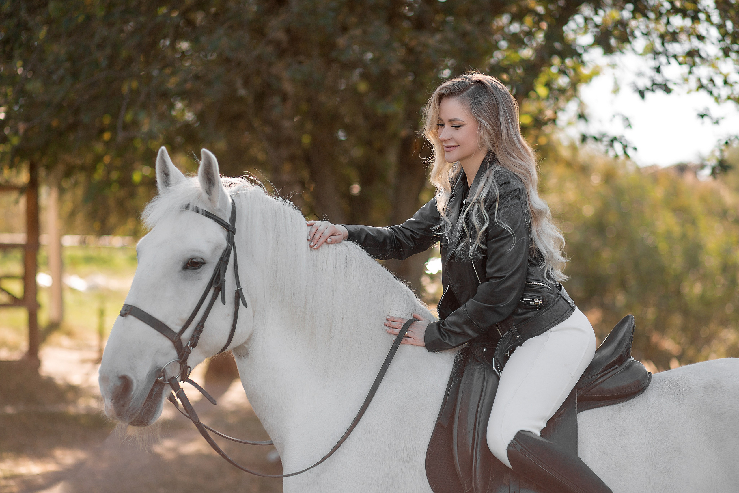 Наталья и Воробей. Фотосессия с лошадьми в Нижнем Новгороде