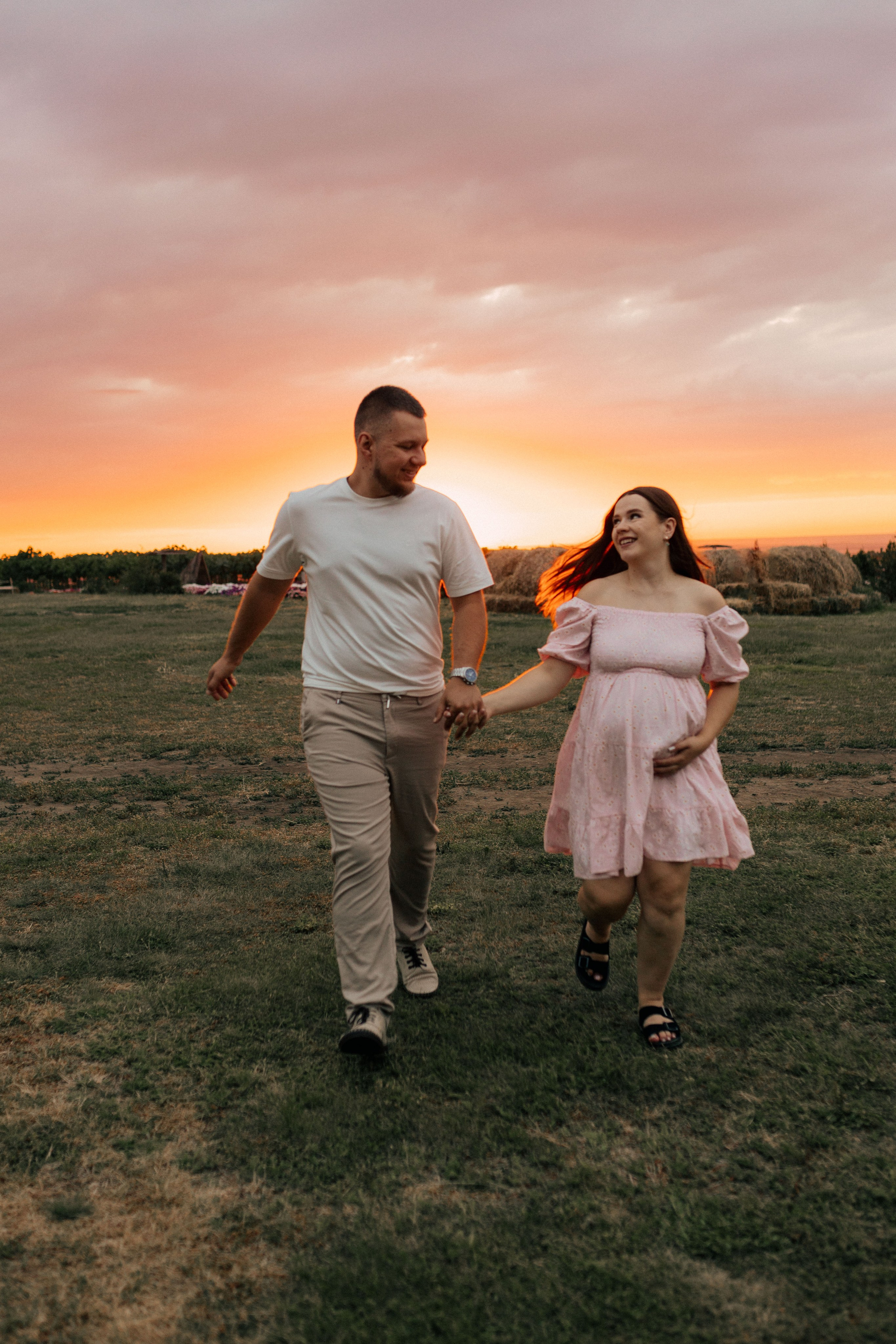 Закат на бахче Пономаревых. Фотограф в Ставрополе Svetlana Matveeva