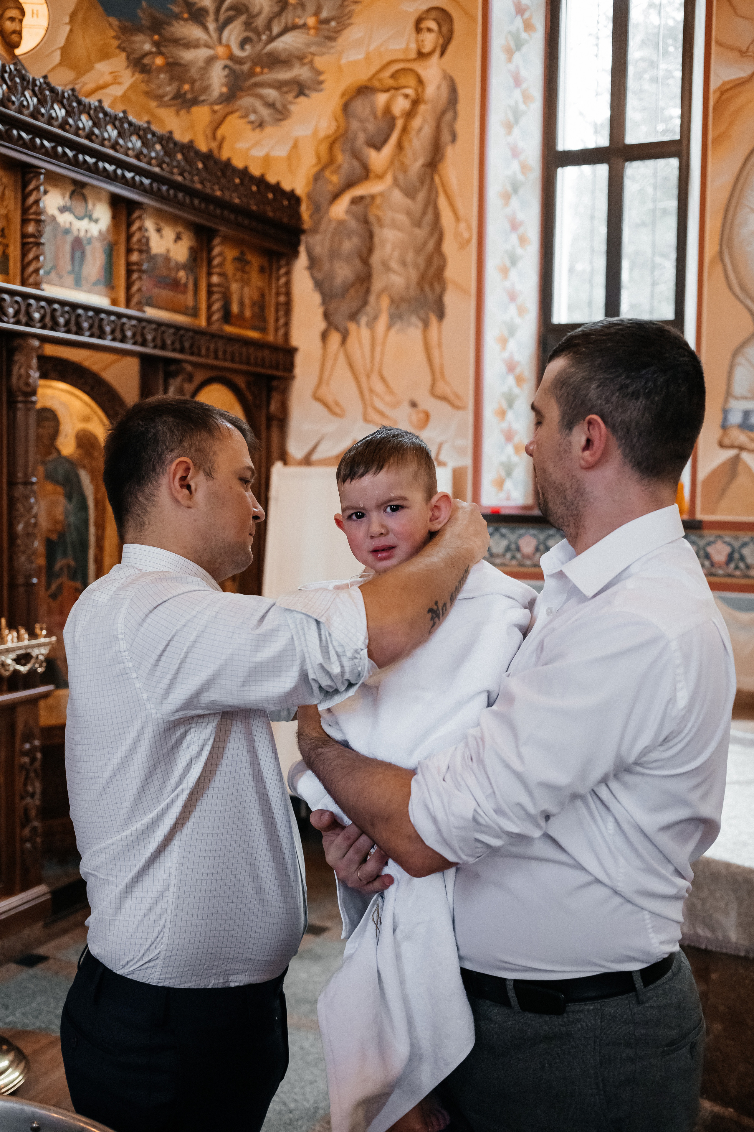 Крещение ребёнка в Сургуте. Семейный фотограф в Сургуте Инна Смолякова