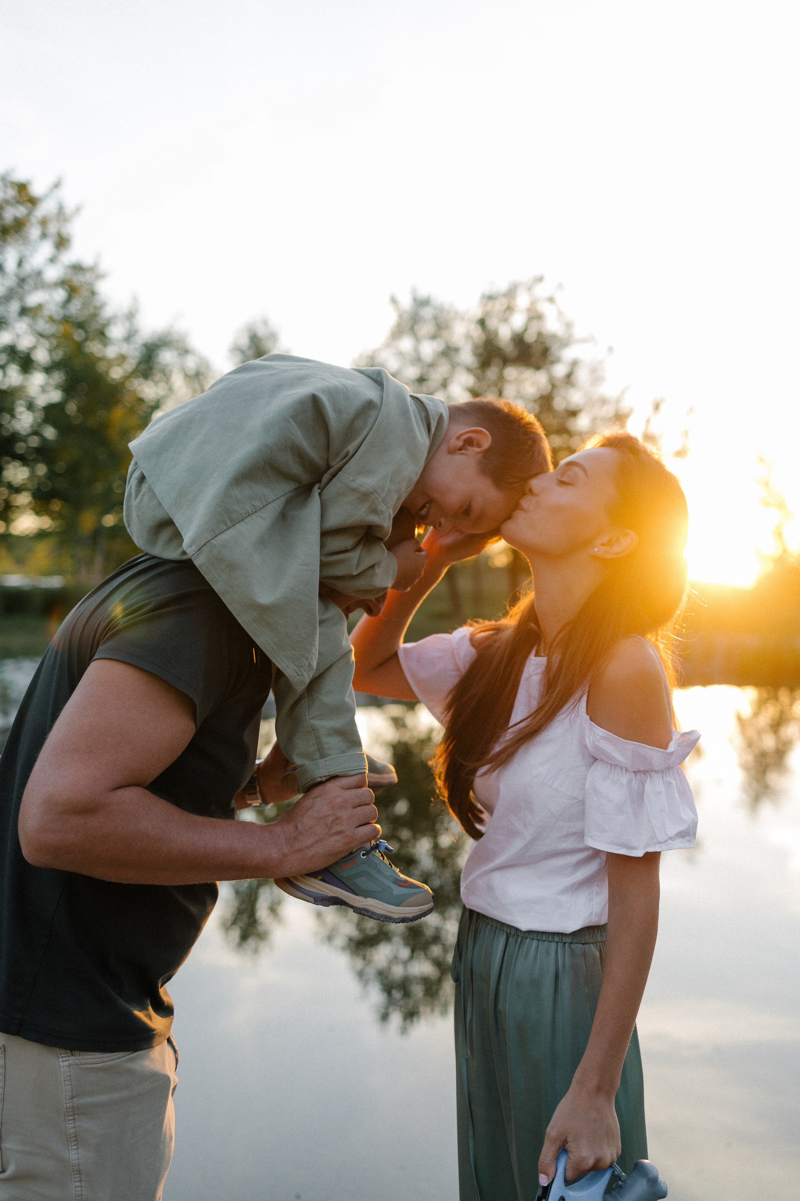 Ольга и её семья. Прогулка. Семейный фотограф Мария Маркова Москва и Одинцово