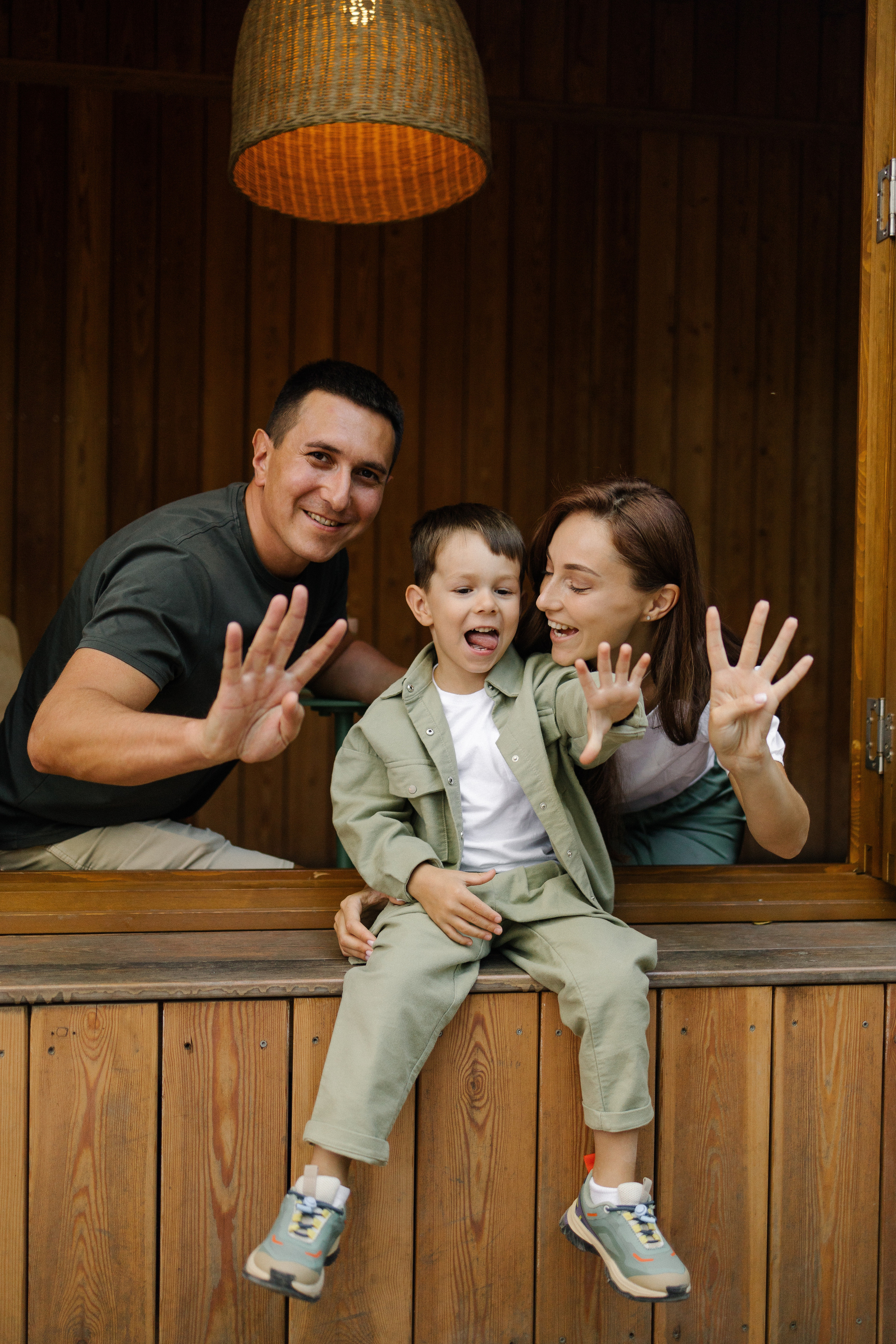 Ольга и её семья. Прогулка. Семейный фотограф Мария Маркова Москва и Одинцово