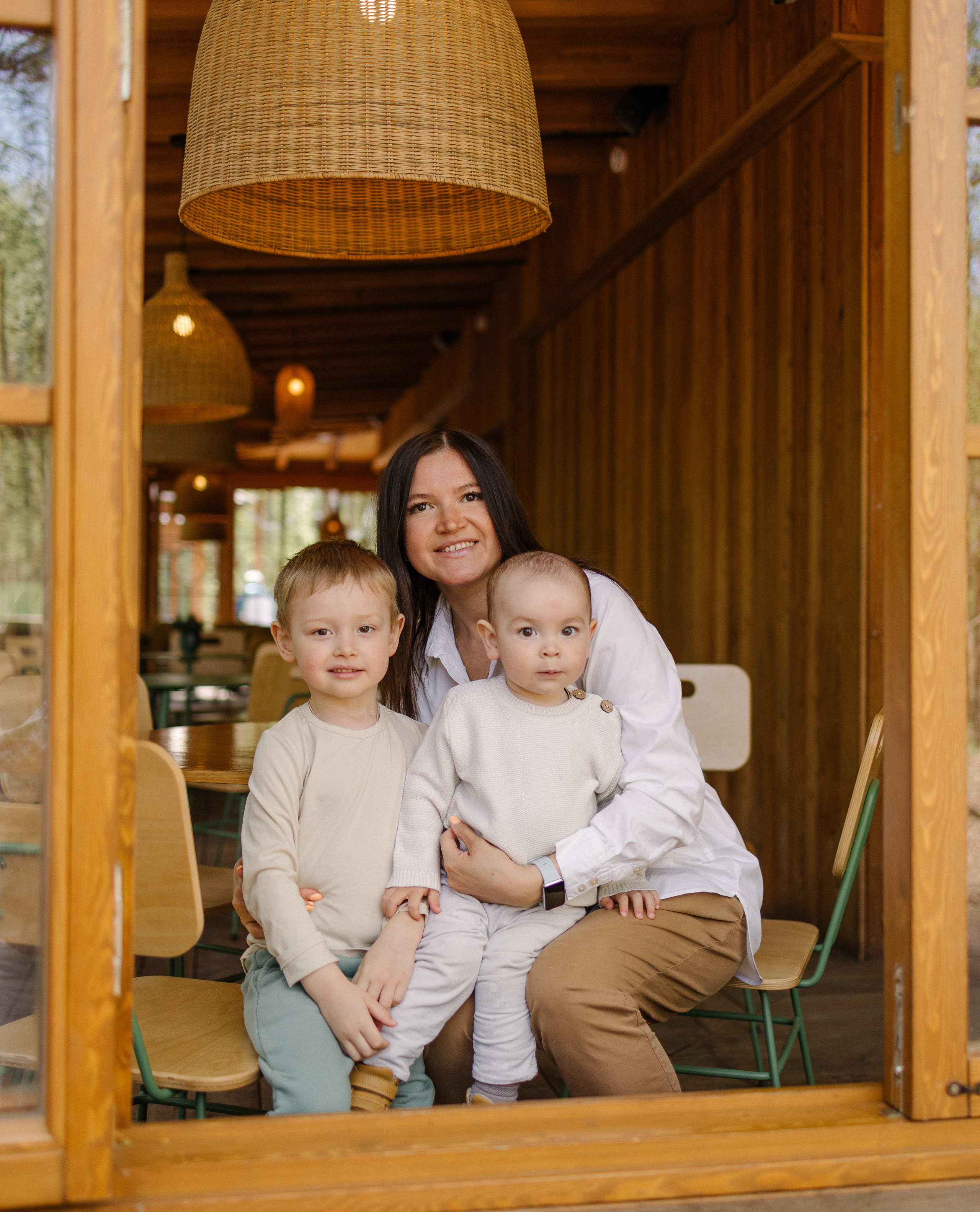 Наташа, Миша и Степа. Семейный фотограф Мария Маркова Москва и Одинцово