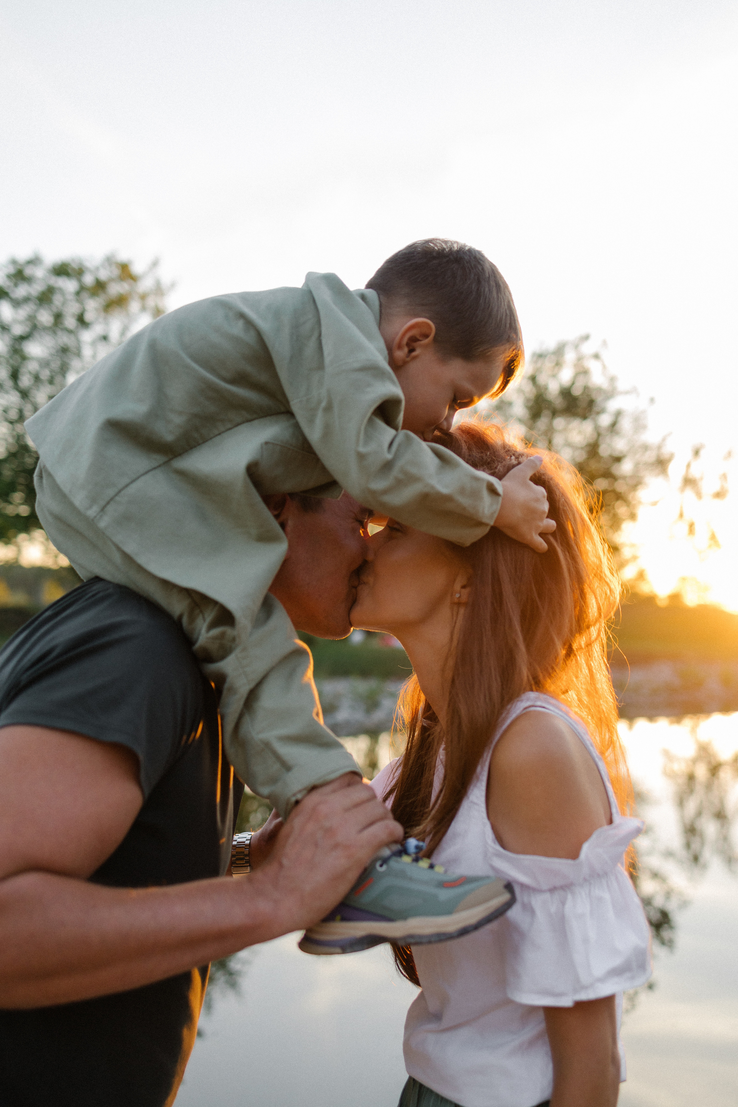 Ольга и её семья. Прогулка. Семейный фотограф Мария Маркова Москва и Одинцово