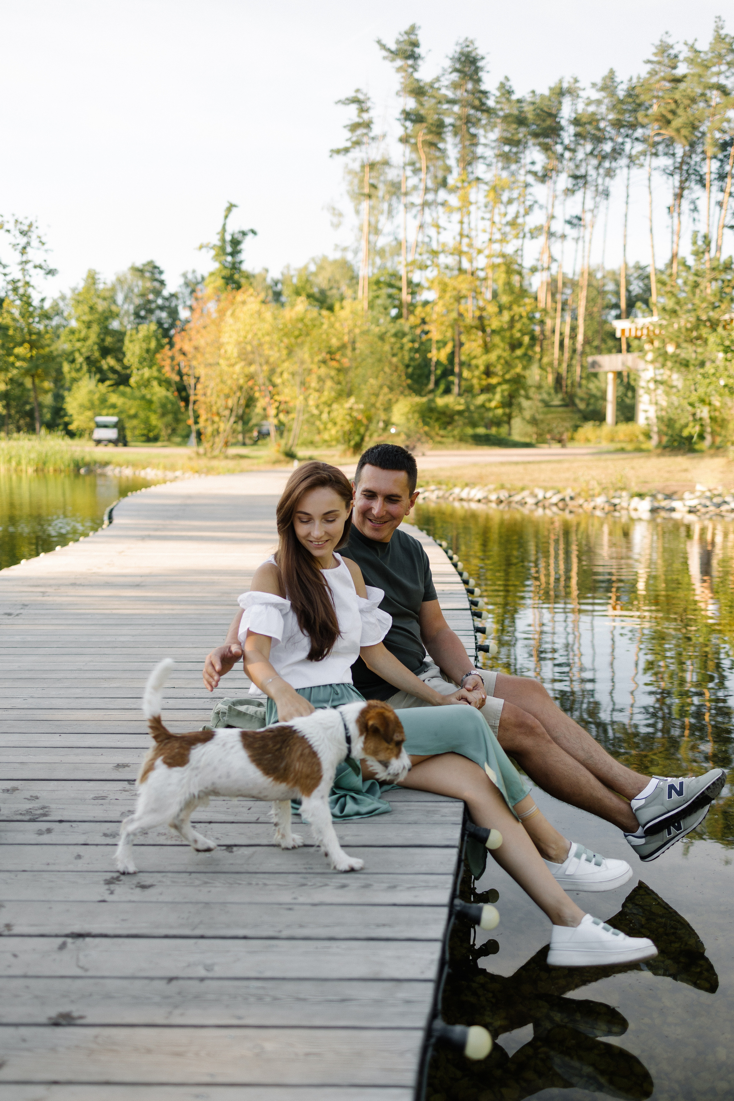 Ольга и её семья. Прогулка. Семейный фотограф Мария Маркова Москва и Одинцово