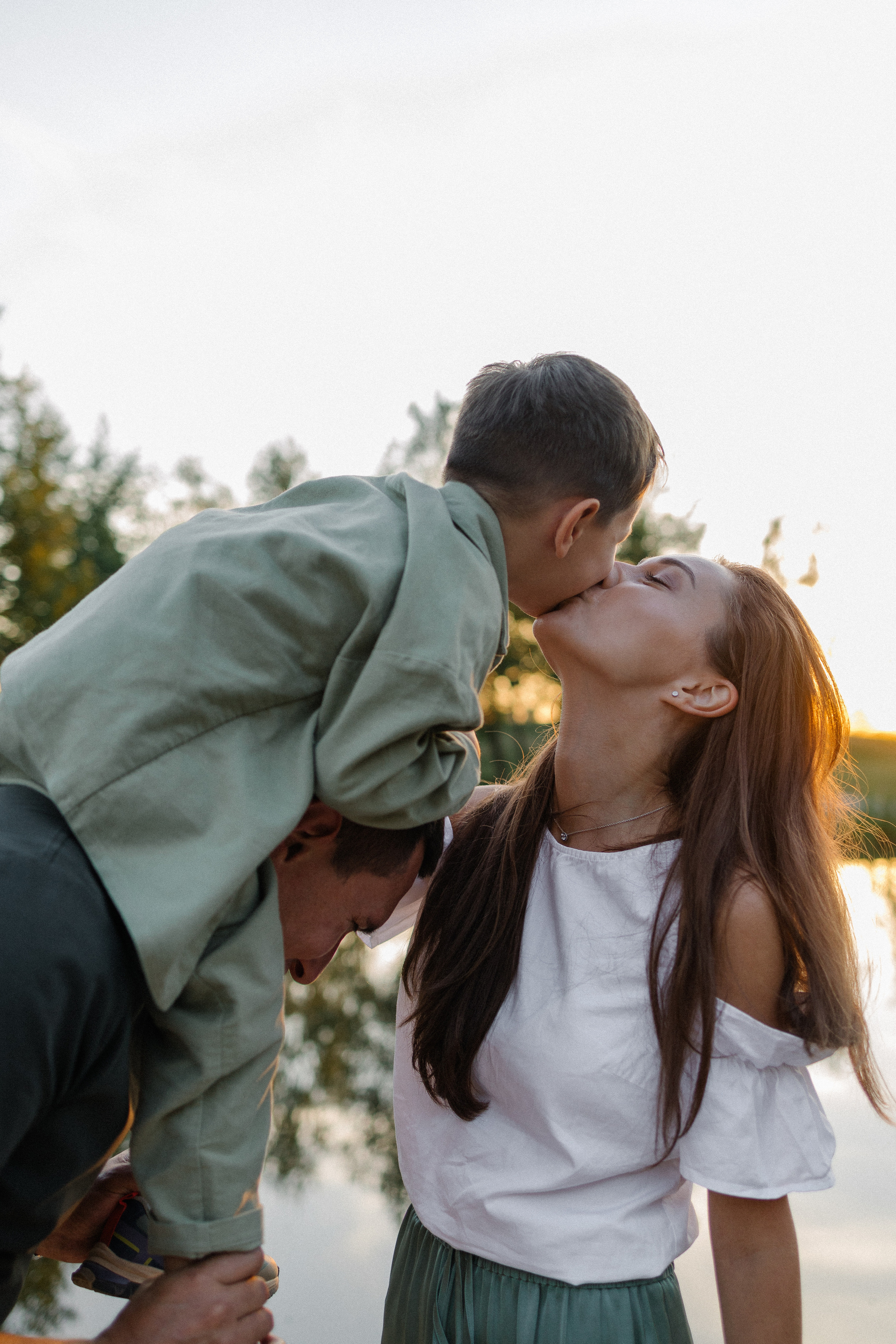Ольга и её семья. Прогулка. Семейный фотограф Мария Маркова Москва и Одинцово