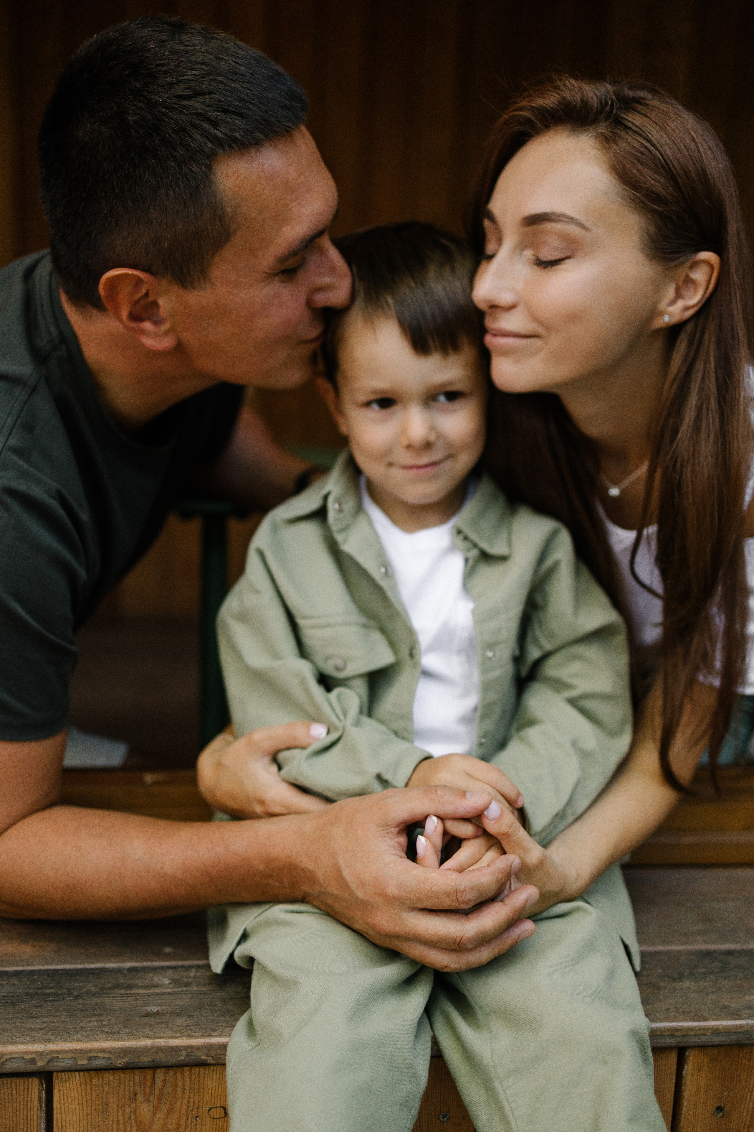 Ольга и её семья. Прогулка. Семейный фотограф Мария Маркова Москва и Одинцово