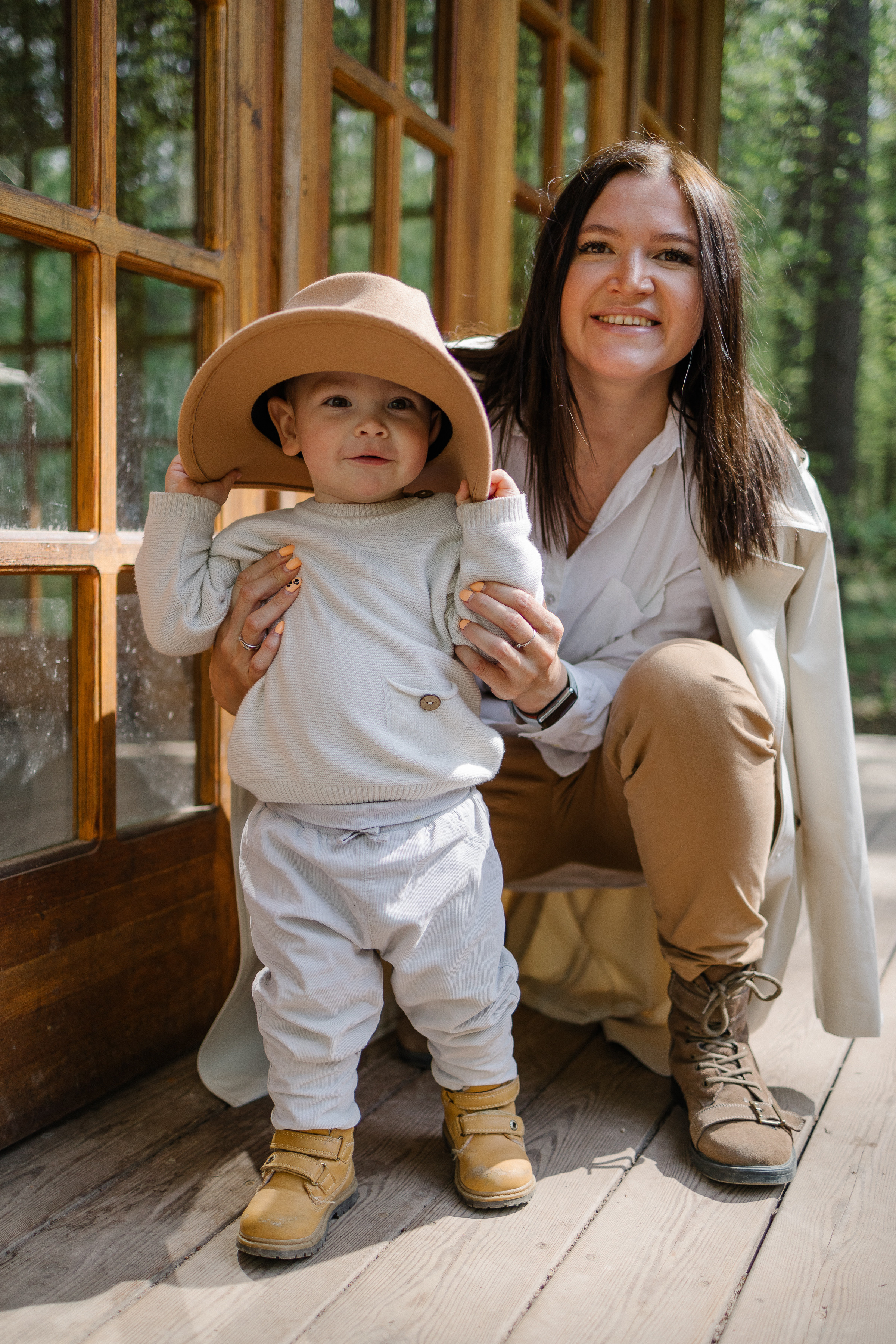 Наташа, Миша и Степа. Семейный фотограф Мария Маркова Москва и Одинцово