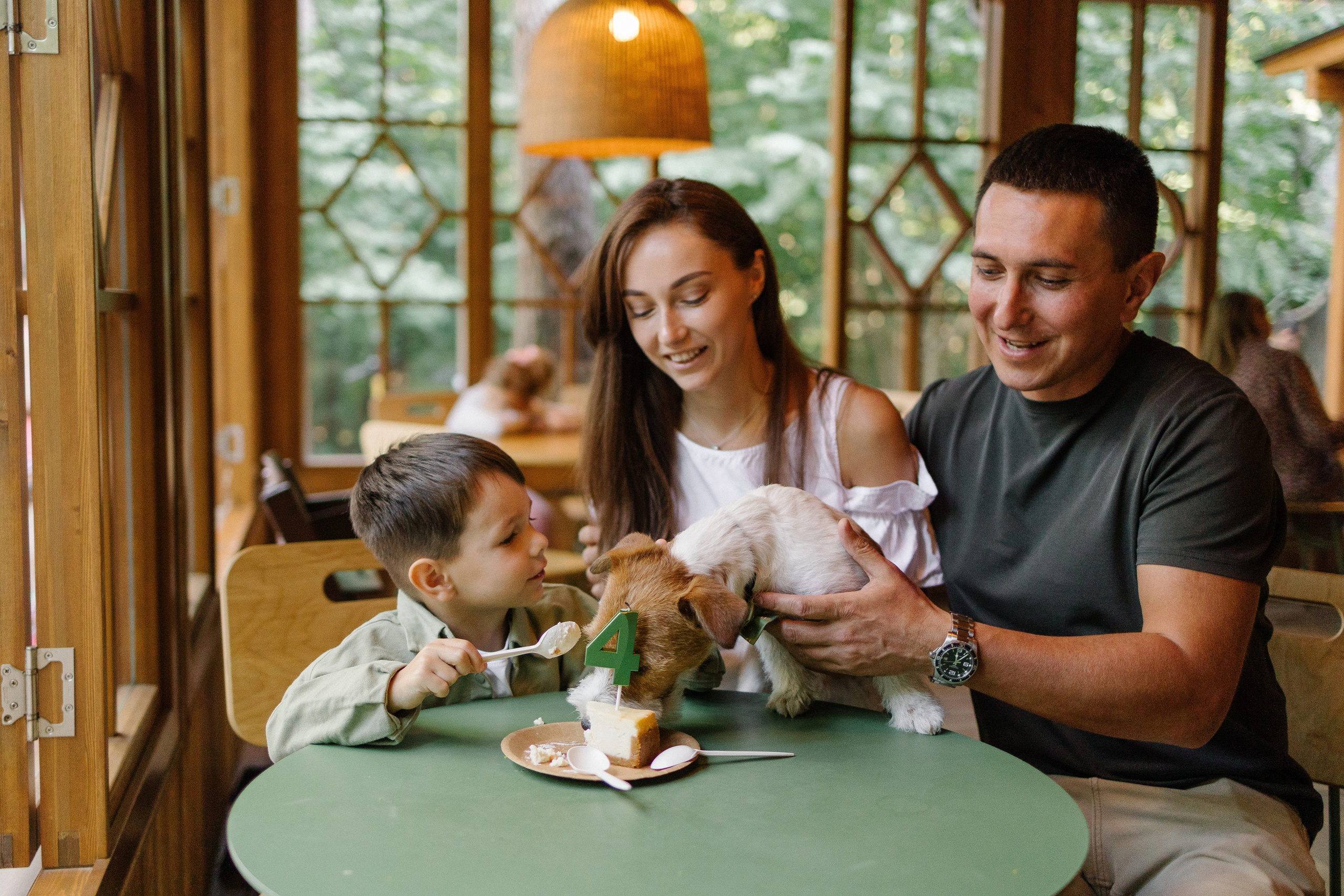 Ольга и её семья. Прогулка. Семейный фотограф Мария Маркова Москва и Одинцово