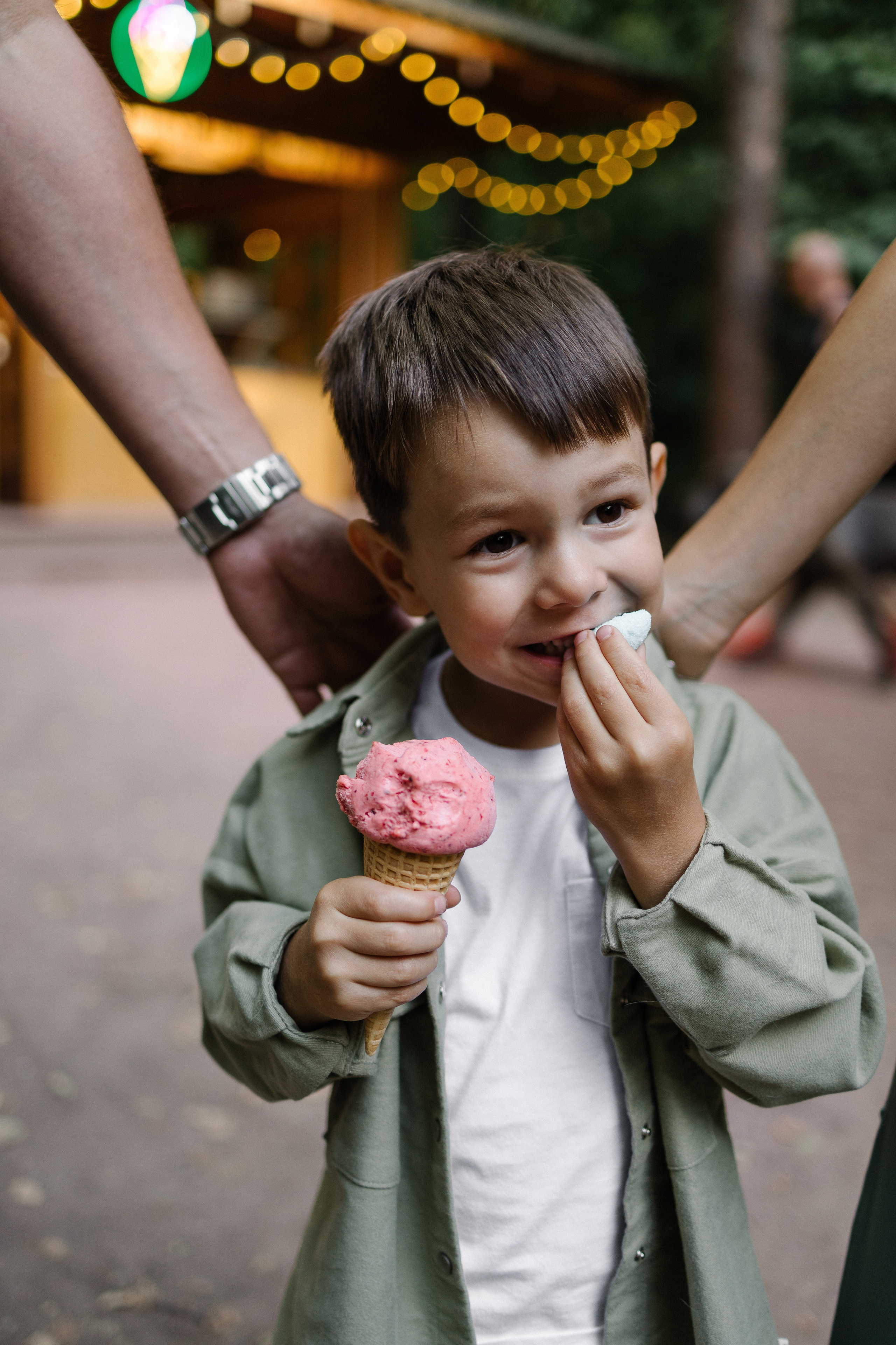 Ольга и её семья. Прогулка. Семейный фотограф Мария Маркова Москва и Одинцово