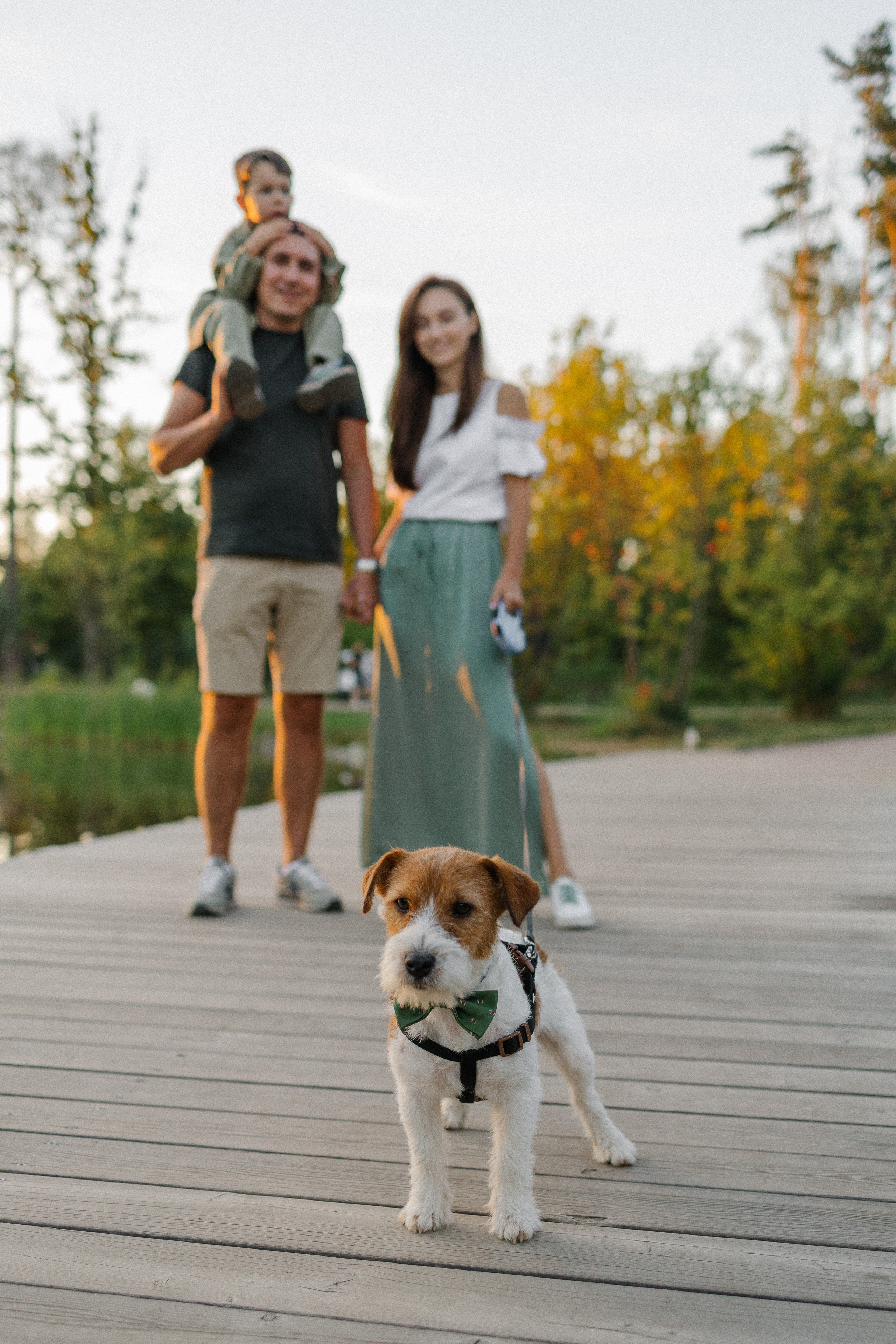 Ольга и её семья. Прогулка. Семейный фотограф Мария Маркова Москва и Одинцово