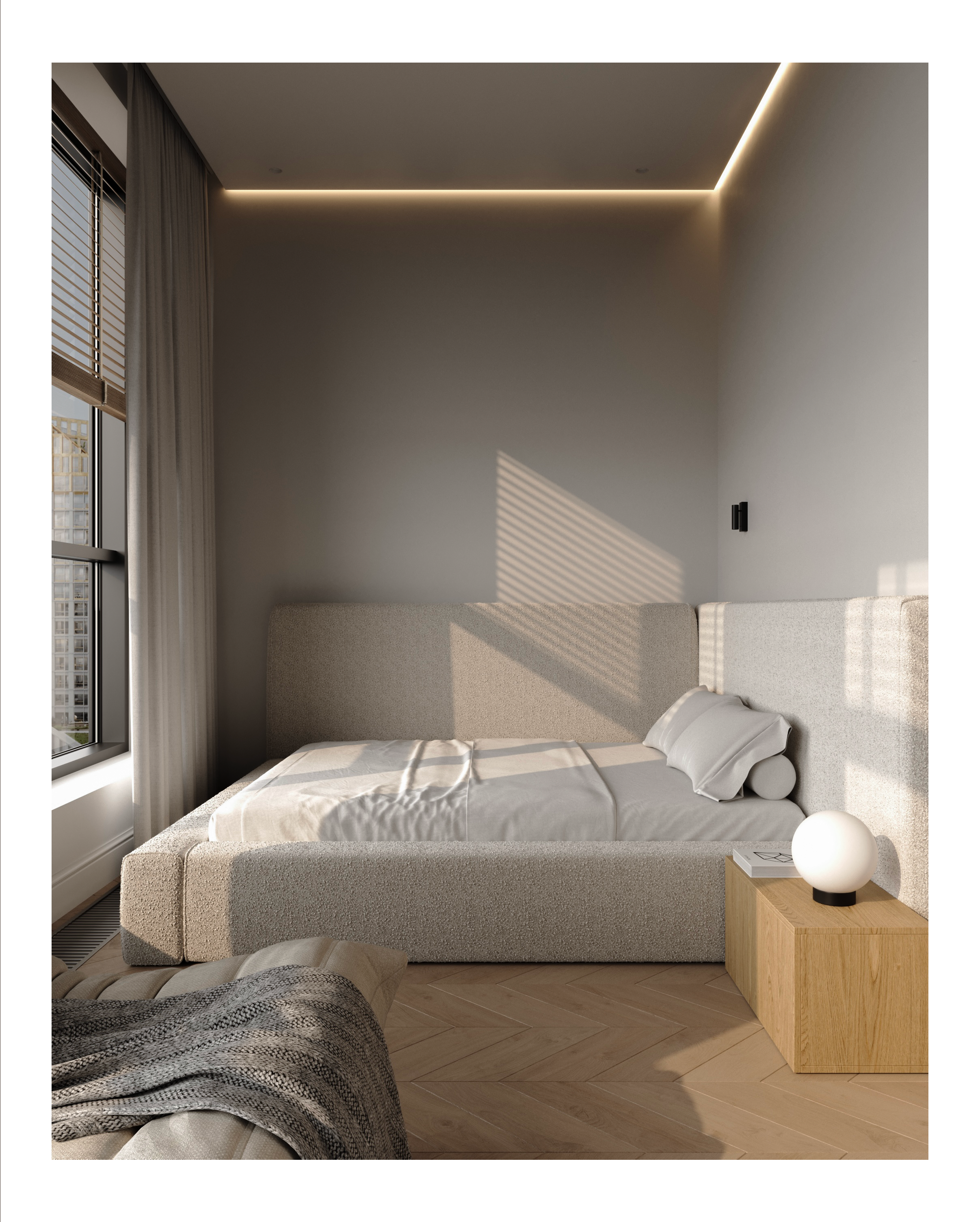 Apartments in Golden city GloraX, Saint Petersburg. Cg artist Shchapov Dmitry