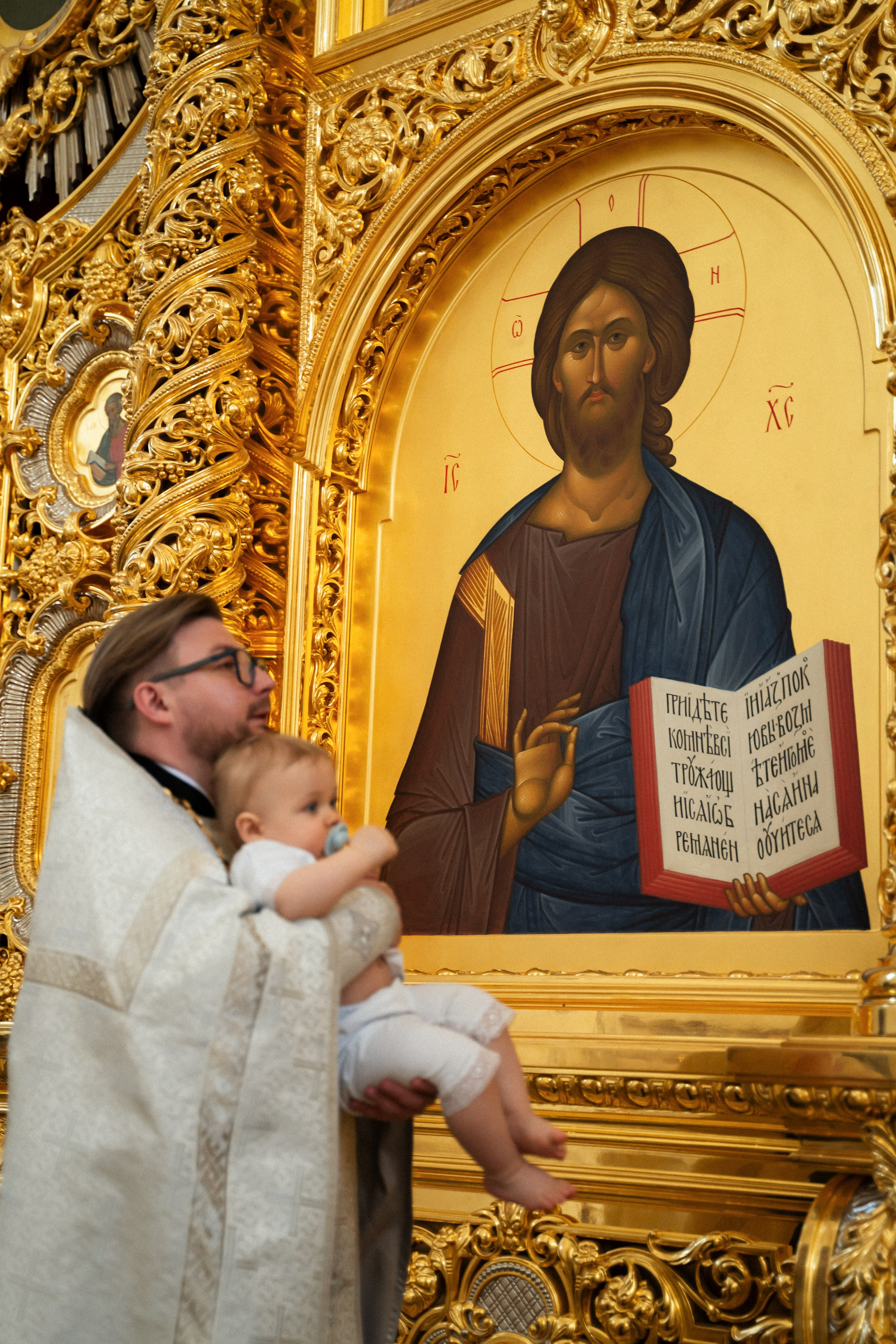 Крещение Макара. Фотограф Алина Филимонова Тверь