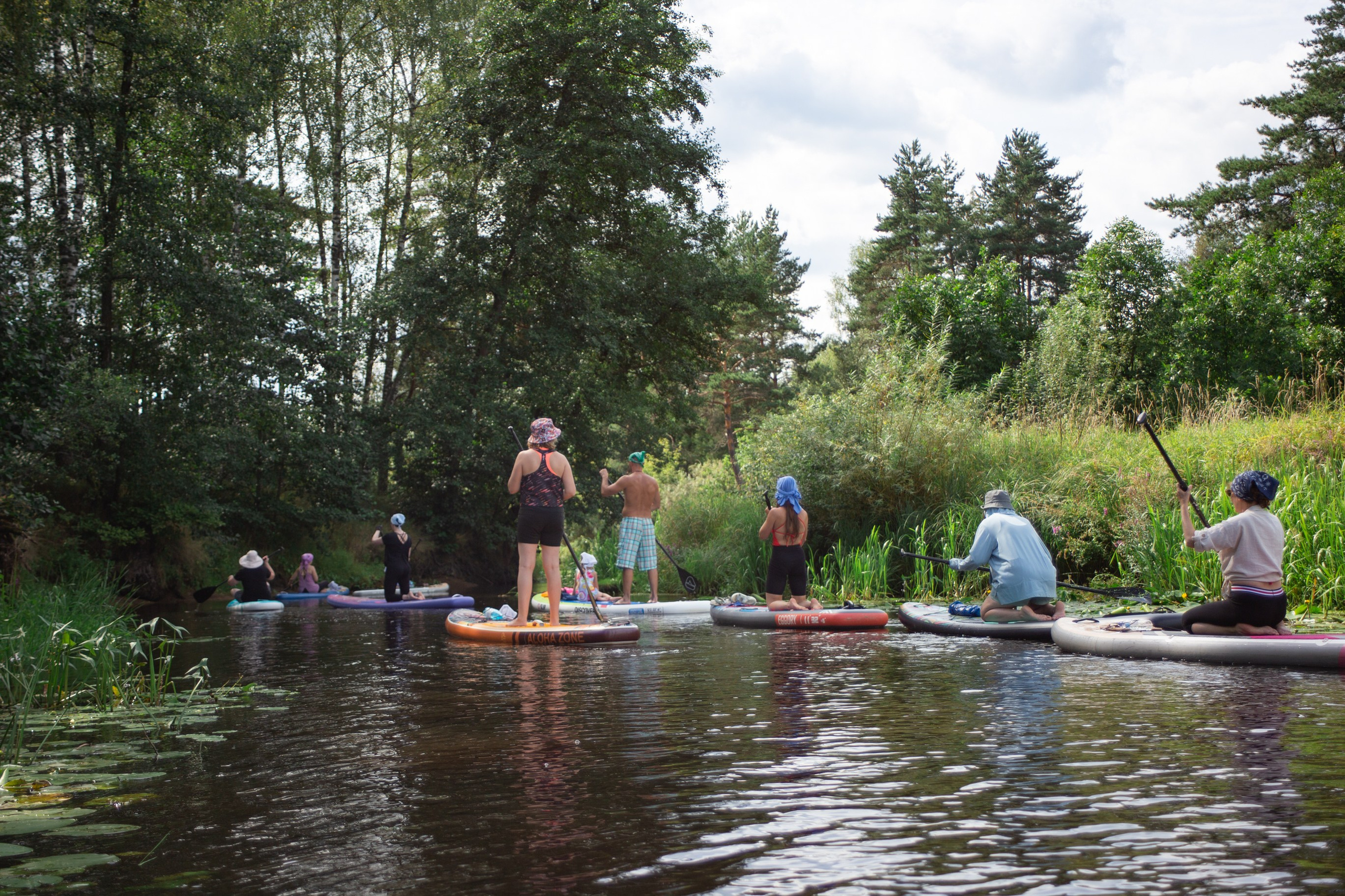 Сплав по реке Нерская