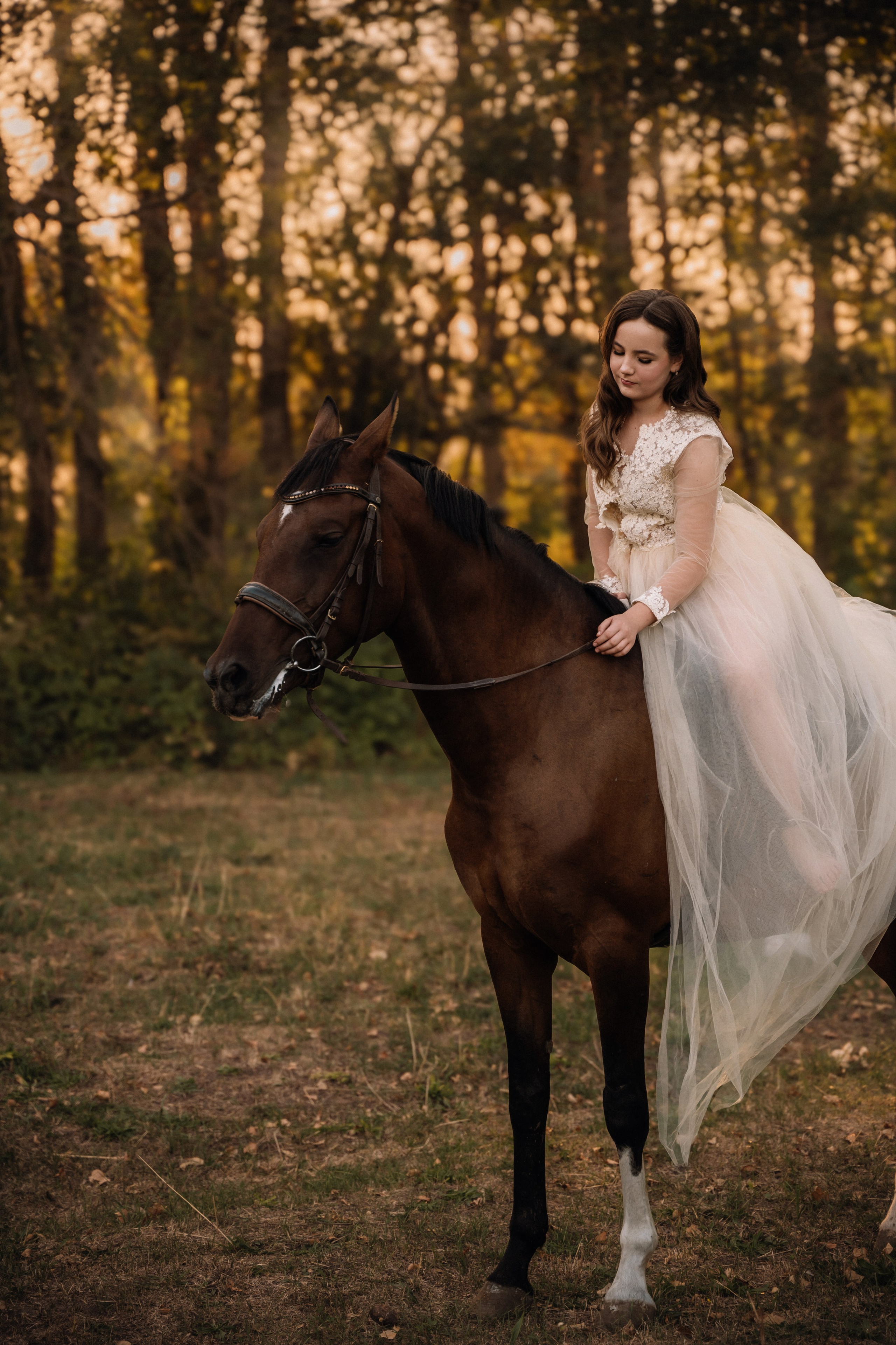 Евгения. Фотосессия с лошадьми. Семейный фотограф в Белгороде Амелина Алина
