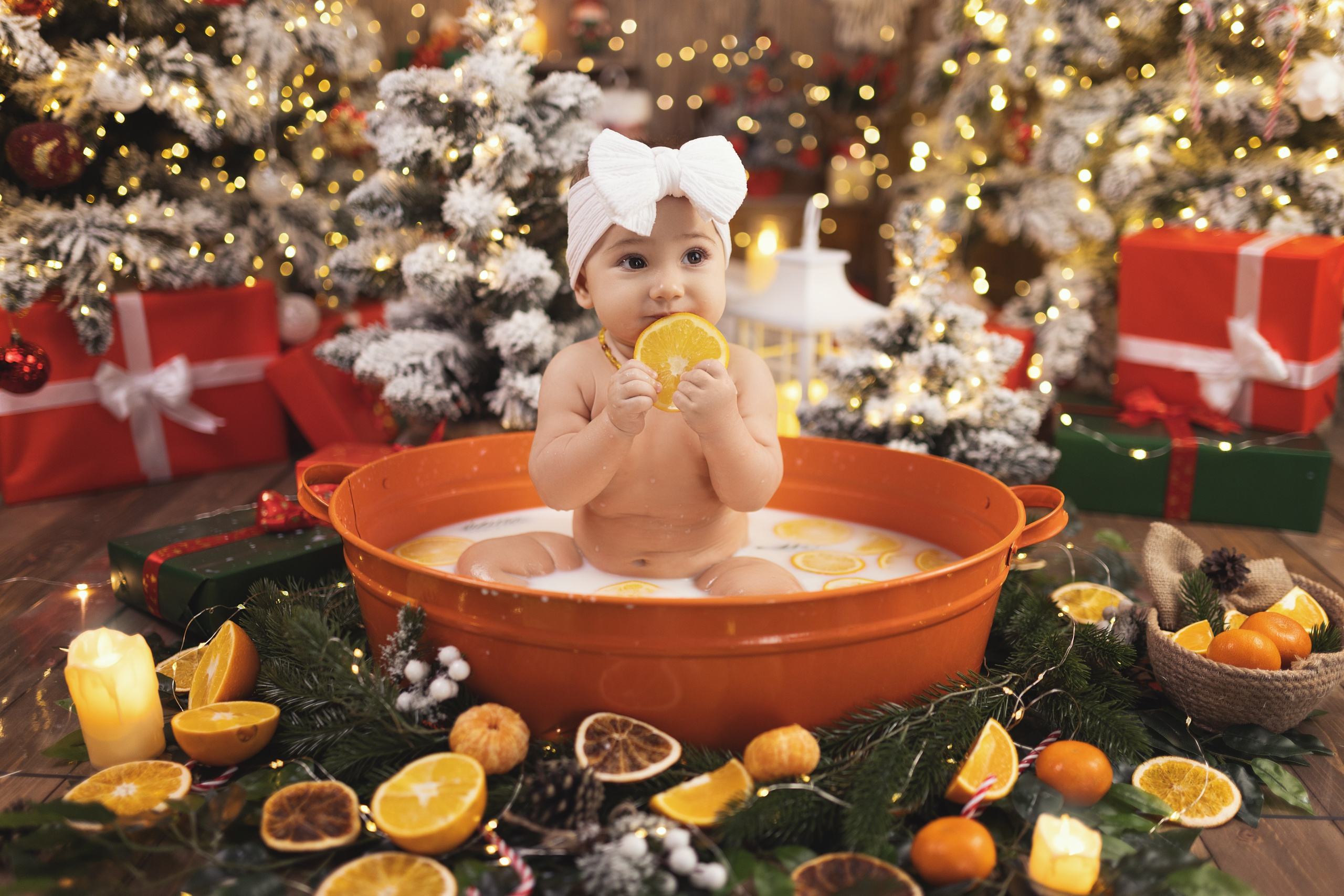 Новый год. Семейный и детский фотограф г. Абакан Яна Франц