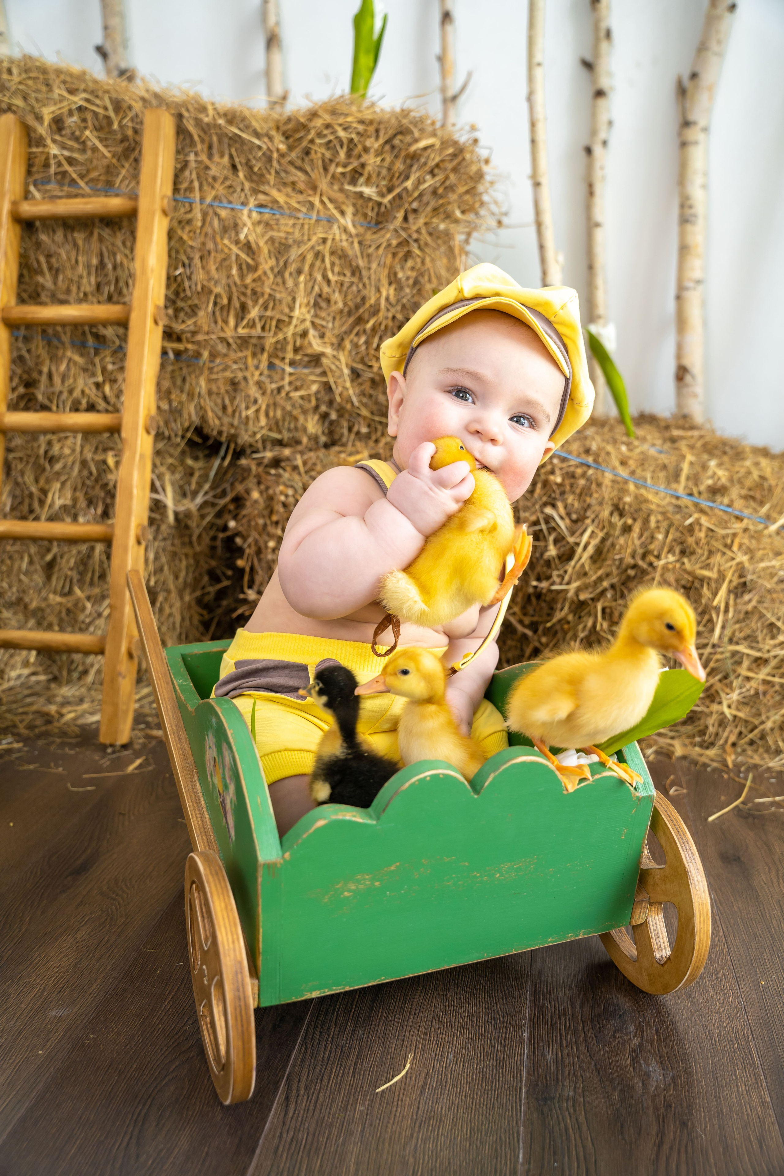 ПРОЕКТ «ПАСХАЛЬНЫЙ» С УТЯТАМИ. Фотограф в Ялте Инна Найден. Детский и семейный фотограф