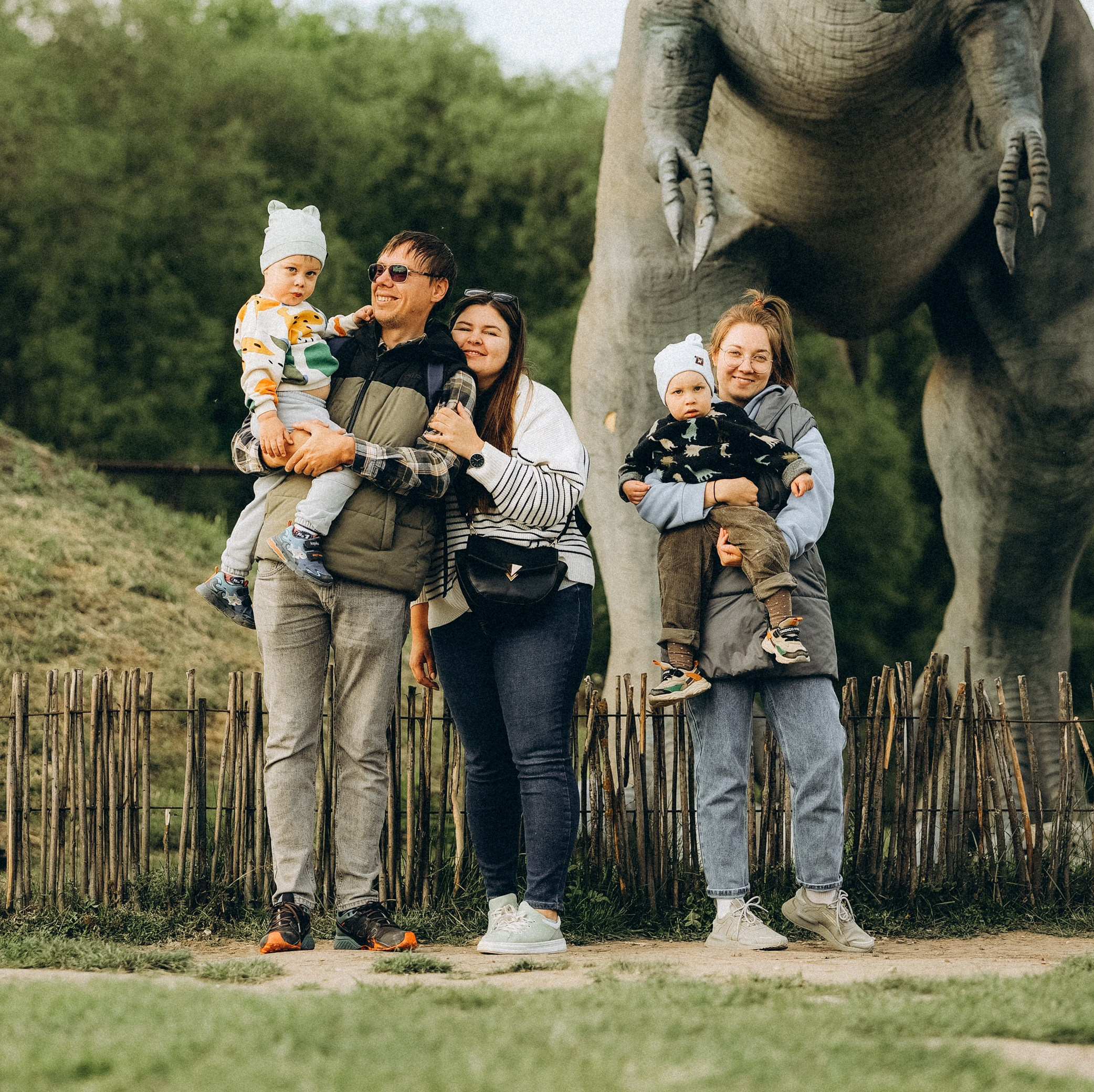 Семейная прогулка в Динопарке