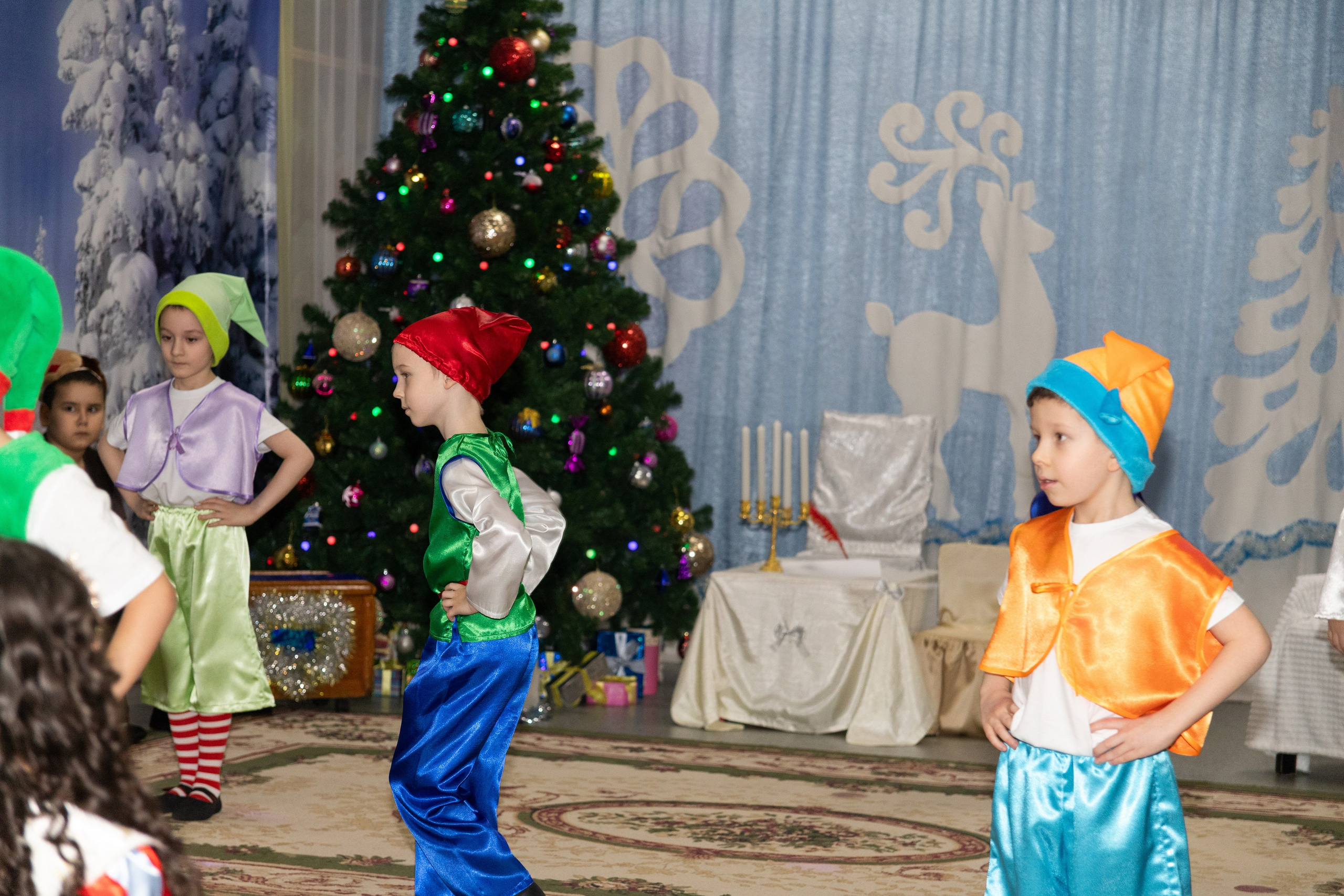 Новогодний утренник подготовительной группы. Индивидуальный и свадебный фотограф в Москве, Электростали и Туле Кадейкина Екатерина