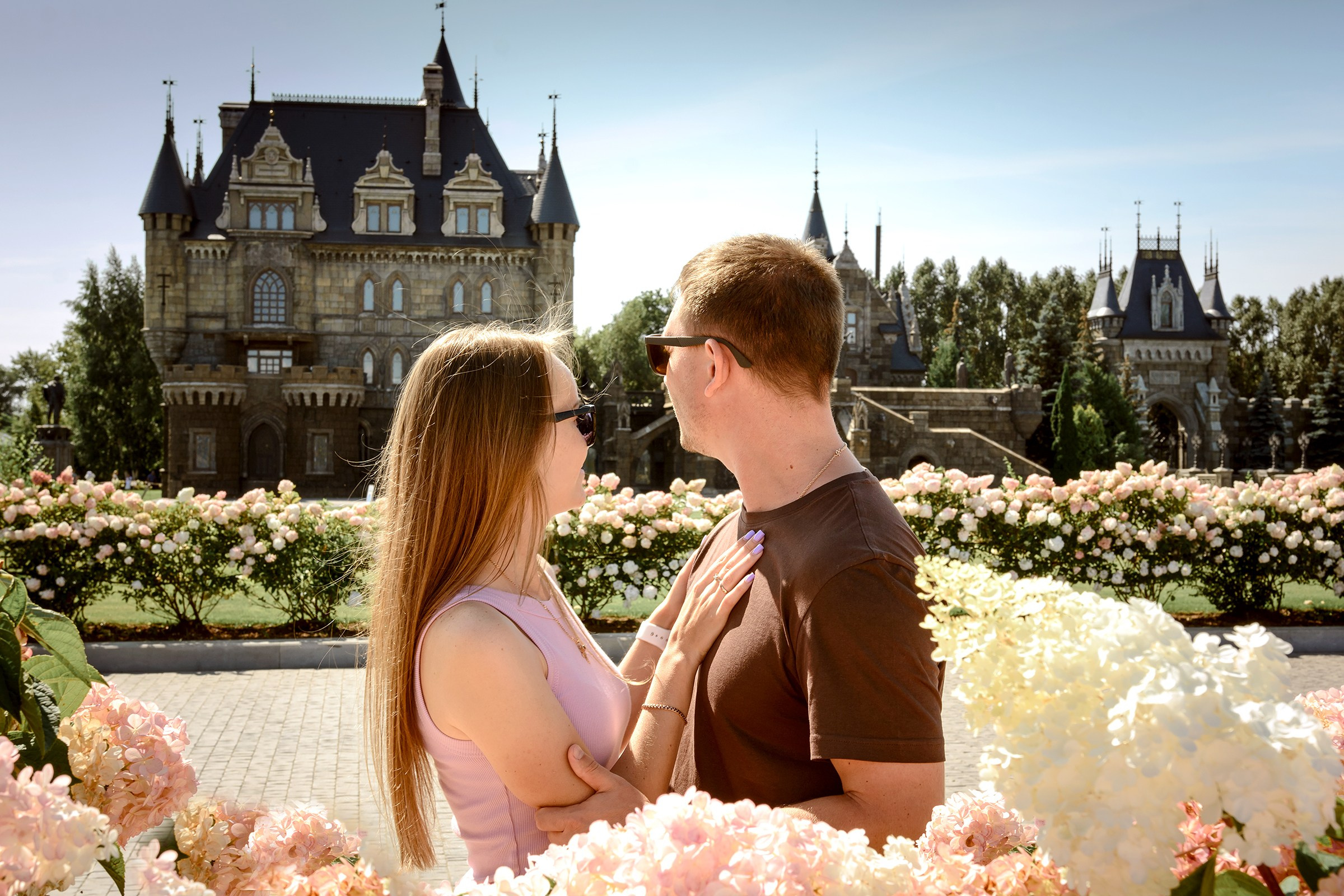 Фотосессия Love Story у Замка Гарибальди. Фотограф Оксана Сафонова г. Тольятти