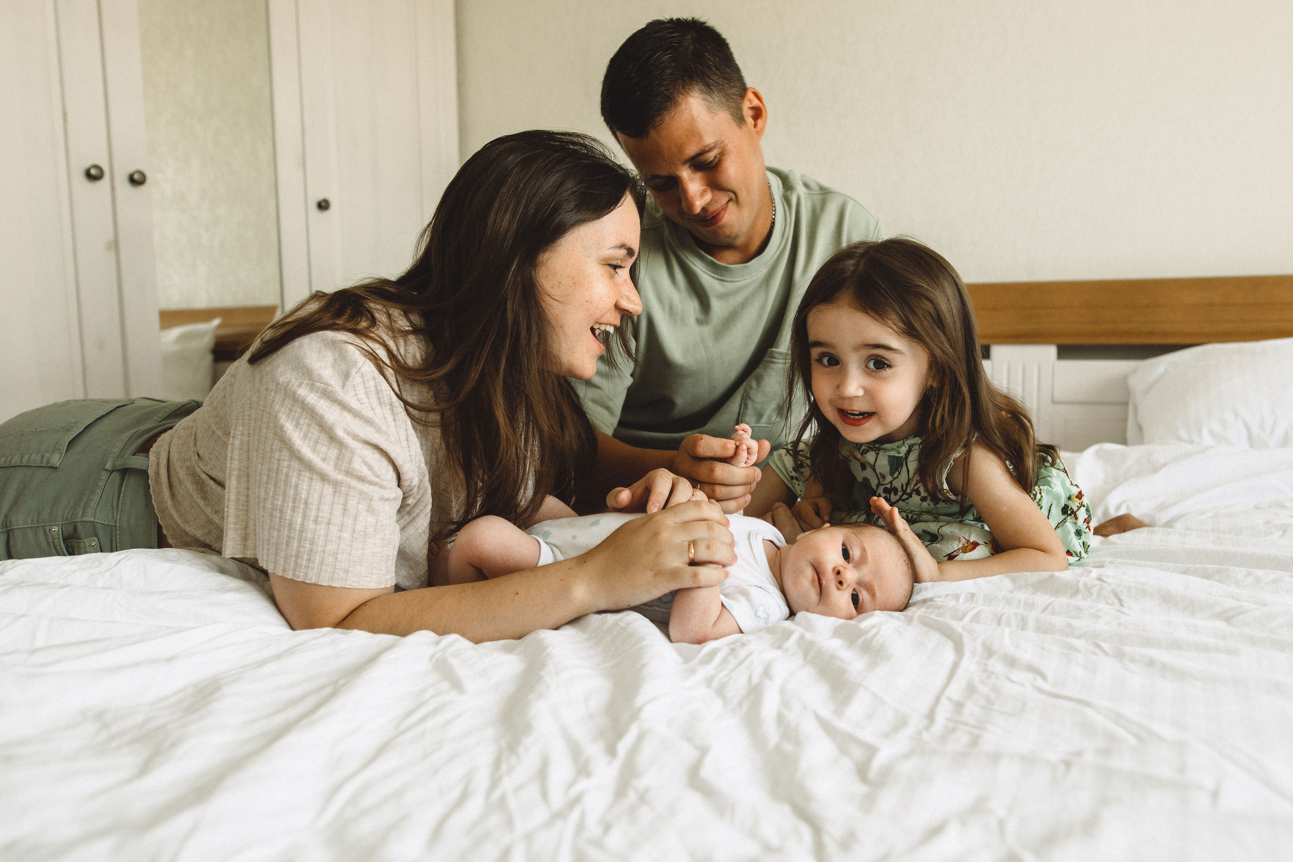 Семейная домашняя съёмка. Семейный и женский фотограф в г. Киров