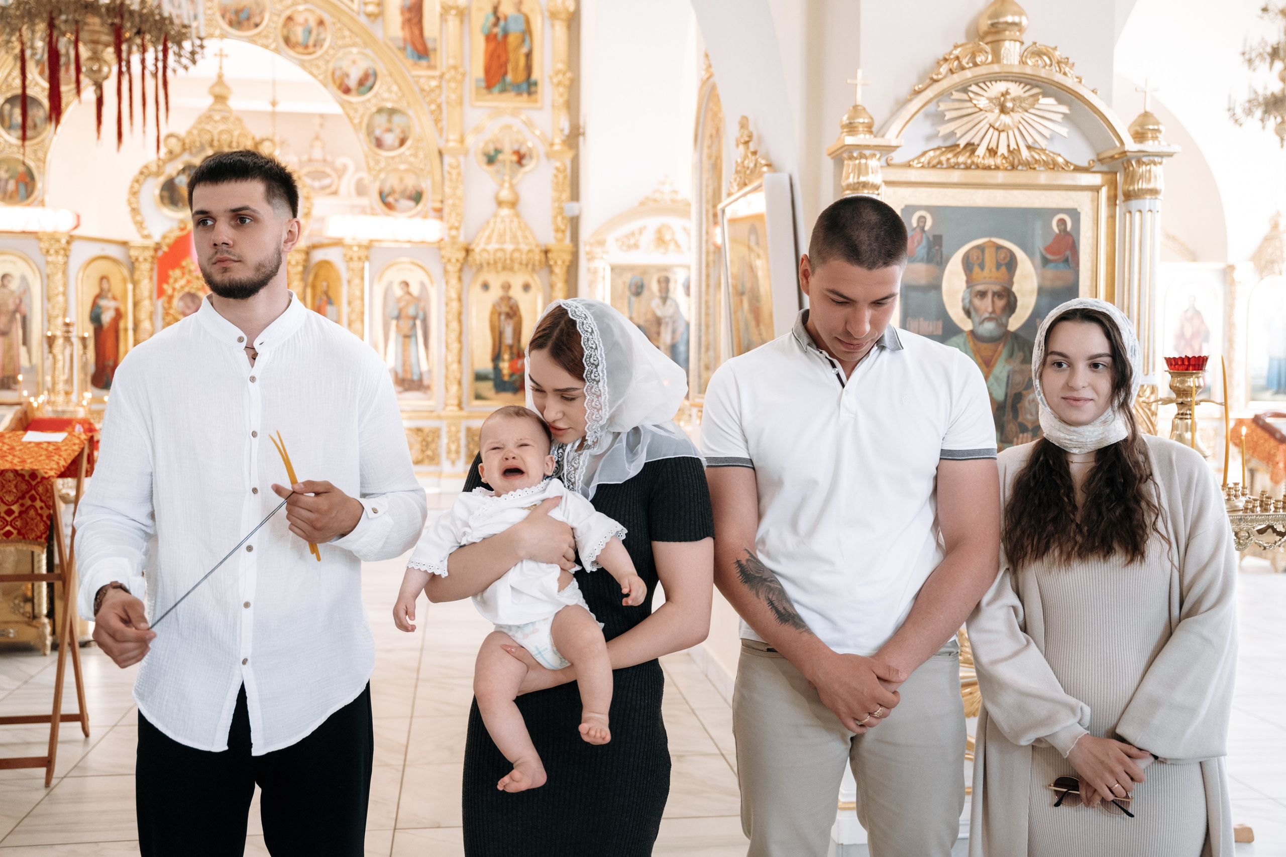 Крещение Михаила. Семейный и свадебный фотограф в Ульяновске Арина Авдеева