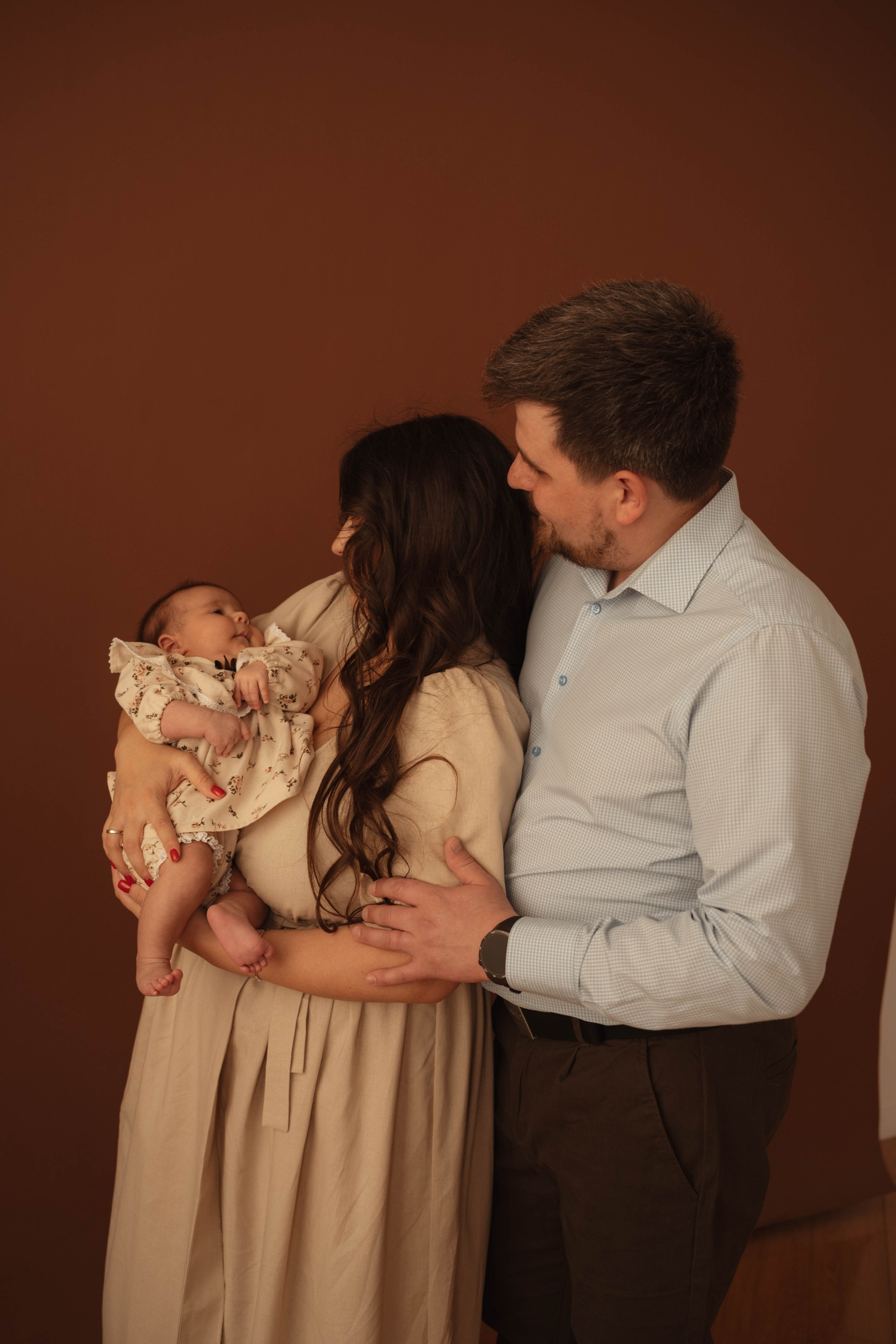 Аврора и ее семья. Фотограф в Новосибирске Диана Ильиных