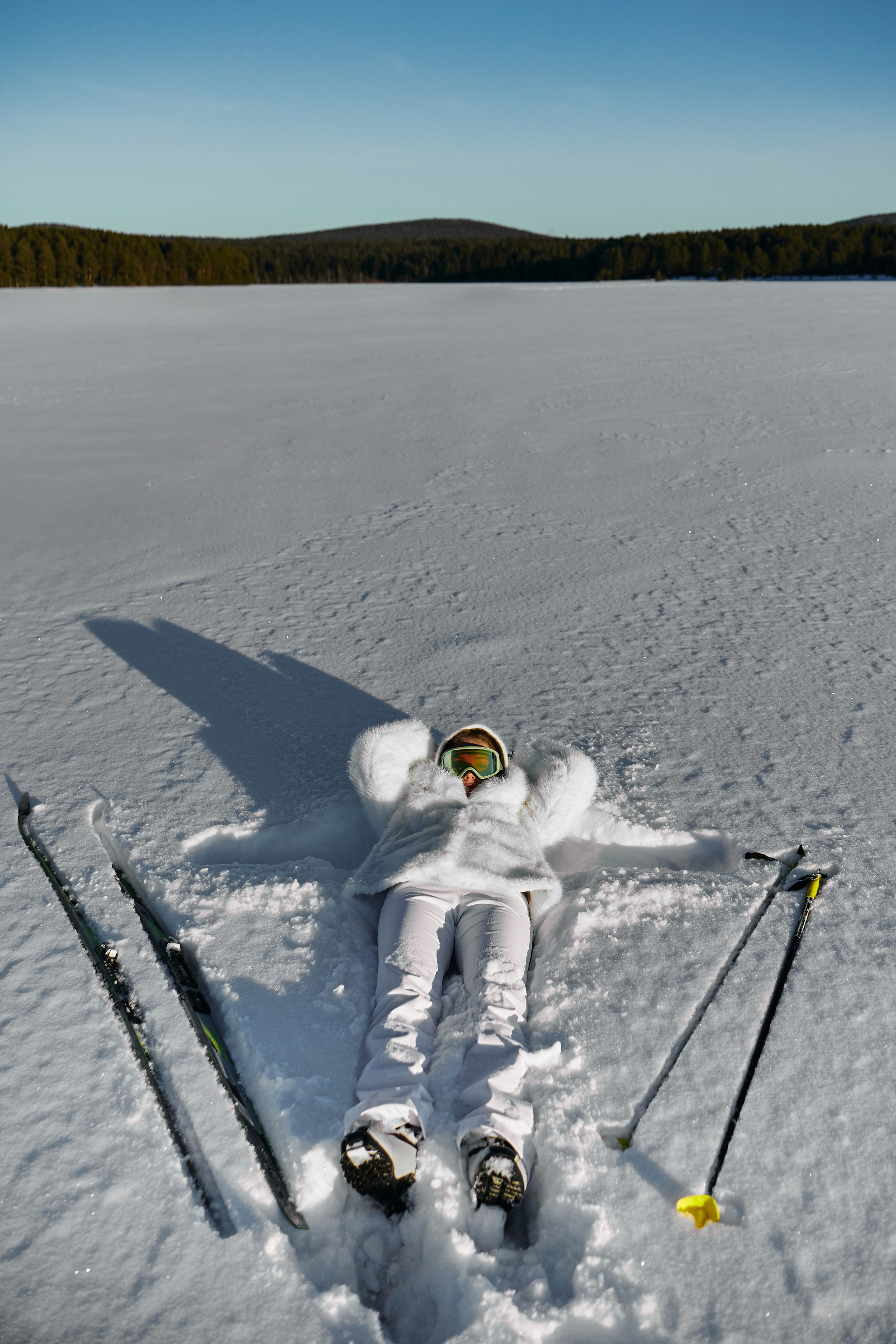 Лыжница. Александр и Евгения Фокины — фотограф Екатеринбург, Первоуральск