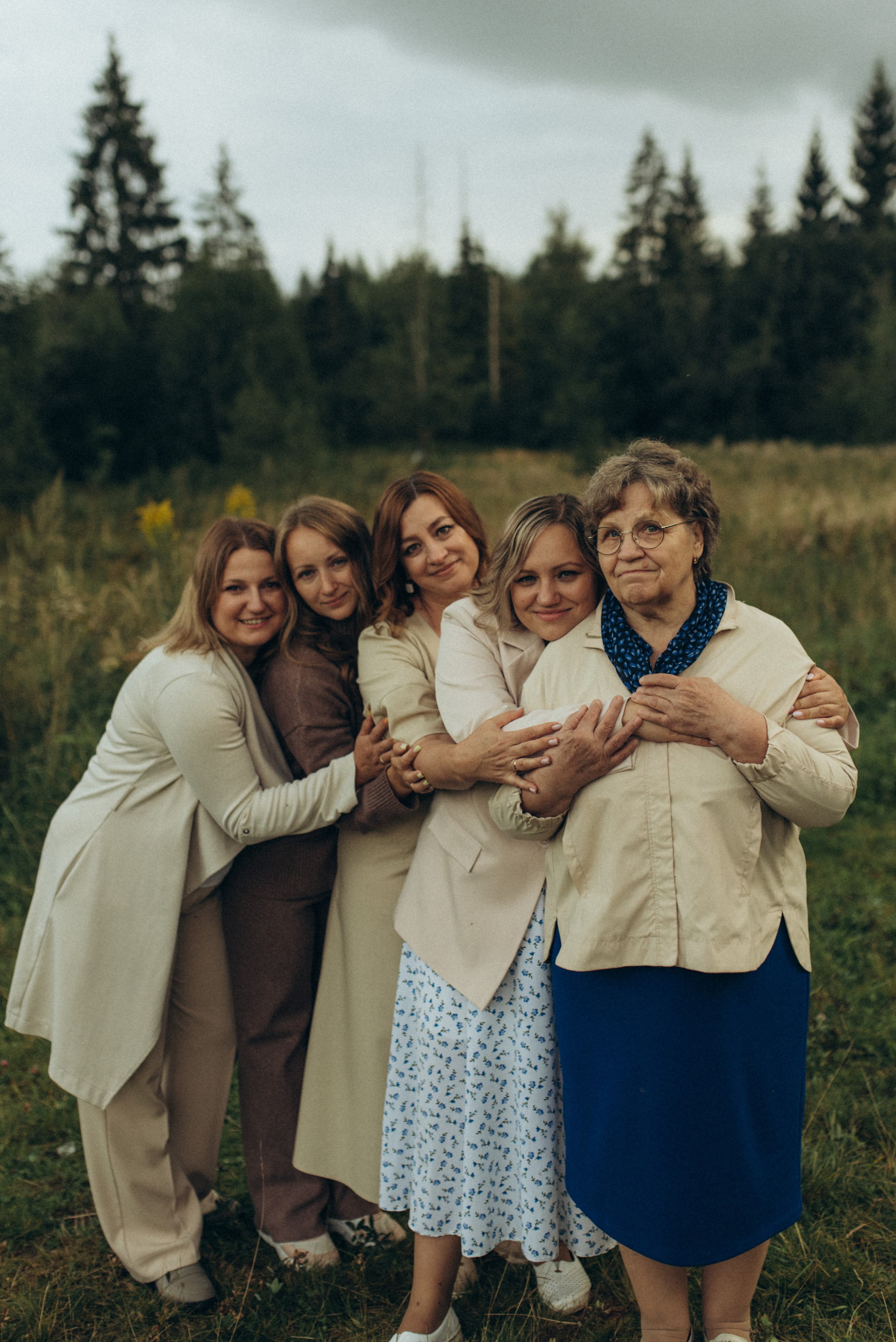 Большая семейная съемка. Семейный фотограф в Москве Екатерина Север