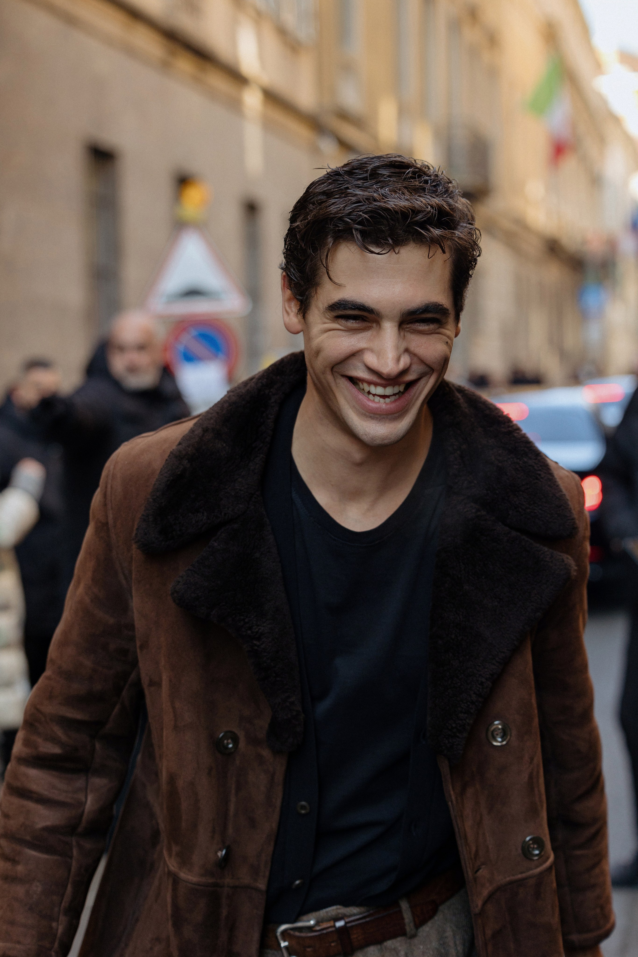 Milan Mens fashion week FW 24/25 ARMANI. Photographer in Milan Ivan Goncharov