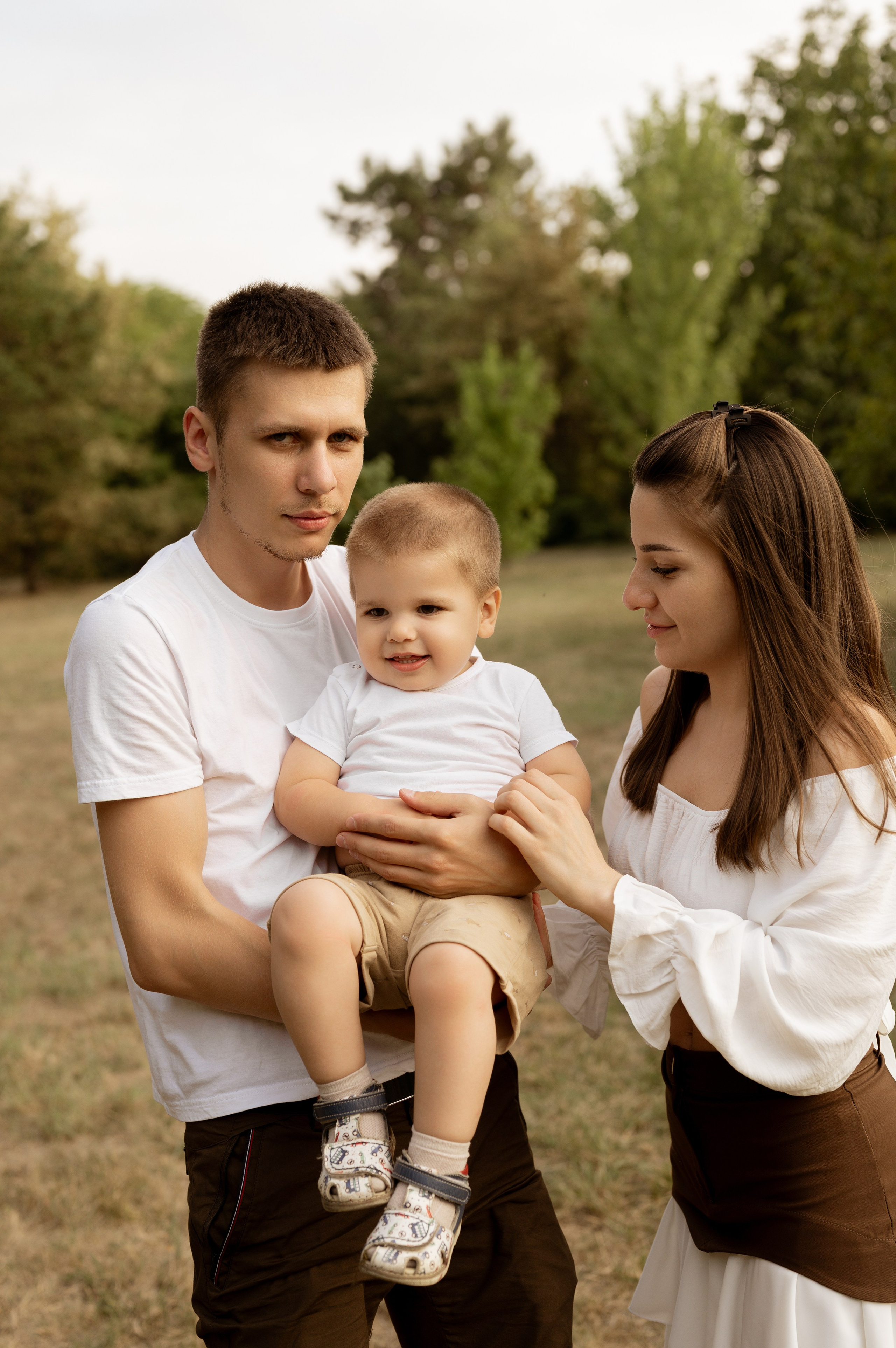 Летняя семейная фотосессия в парке. Свадебный и семейный фотограф в Краснодаре Алина Мельник