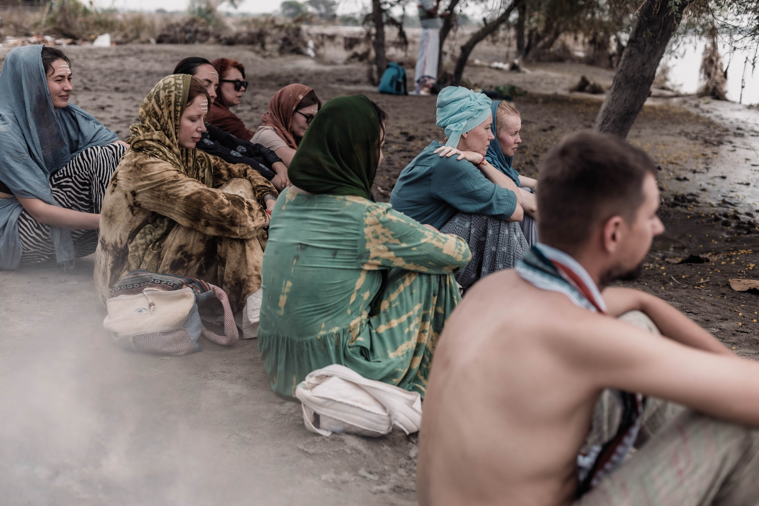 Pitri Paksha yagyas & poojas Devraha Baba ji ashram. Mariam Bagdasaryan