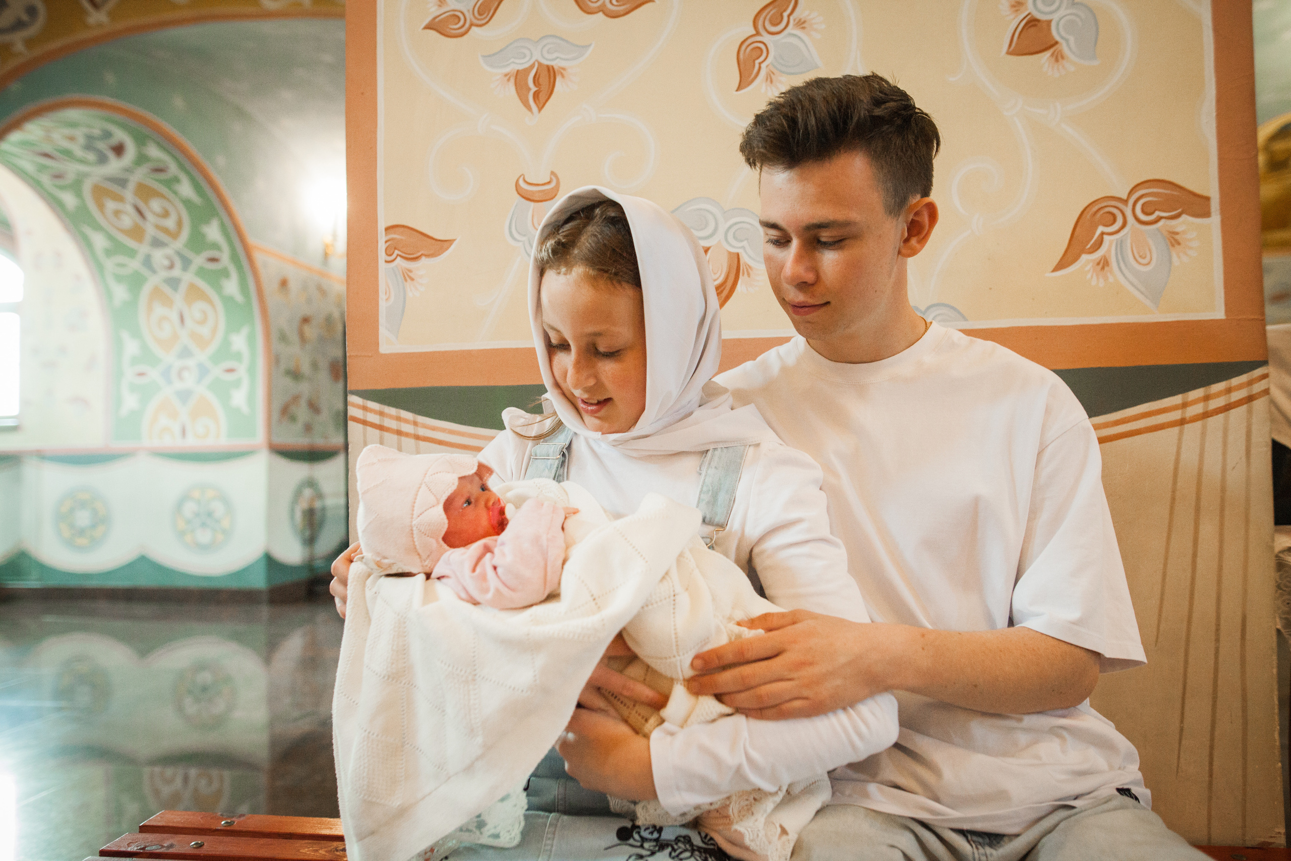 Крещение в Храме св. равноап. кн. Ольги г. Нижний Новгород. Фотограф на крещение и венчание в Нижнем Новгороде.Свадебный Фотограф